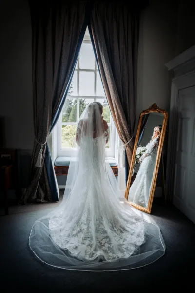 Documentary wedding photo