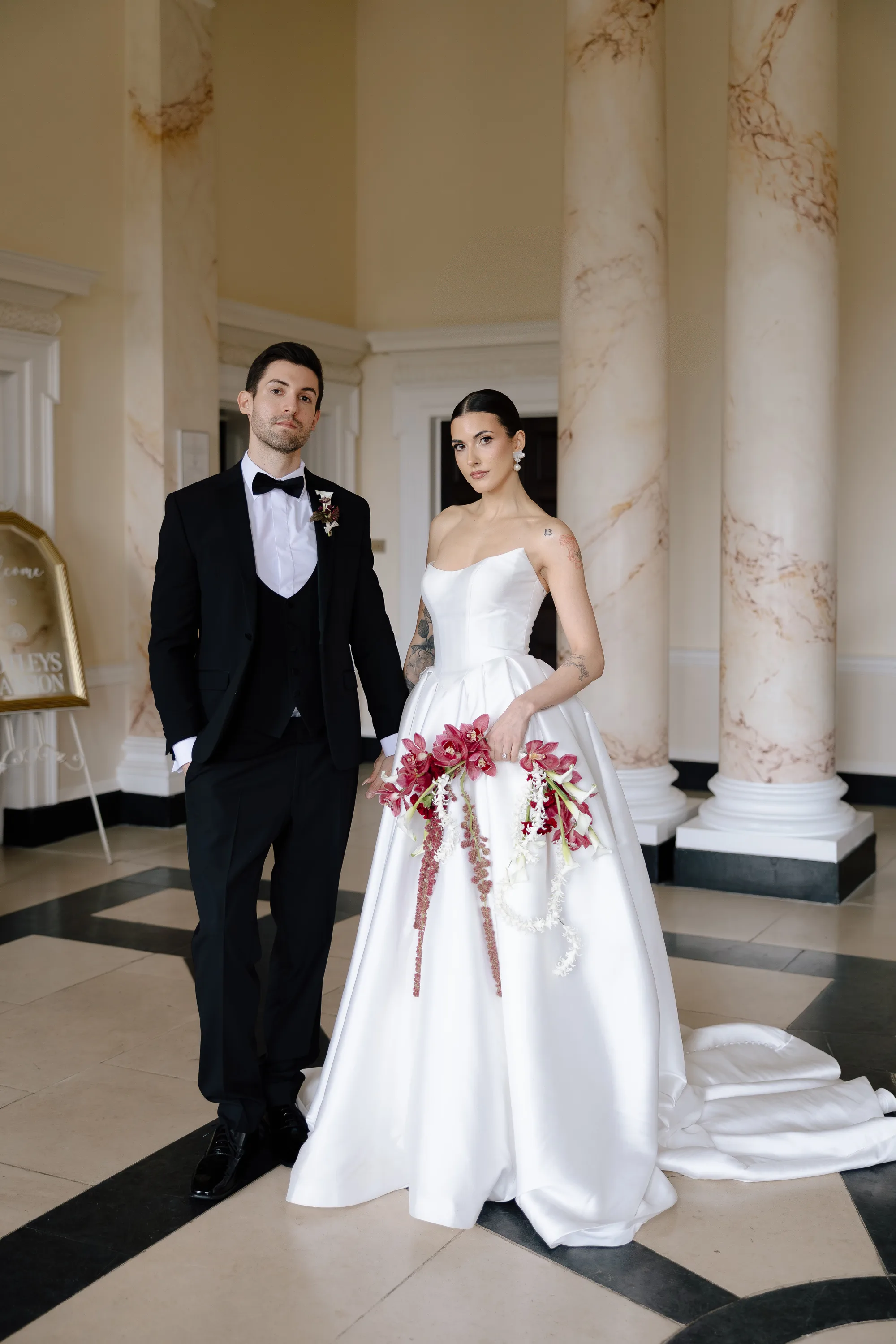 Matrimony in Merlot: Modern Romantic Wedding Inspiration