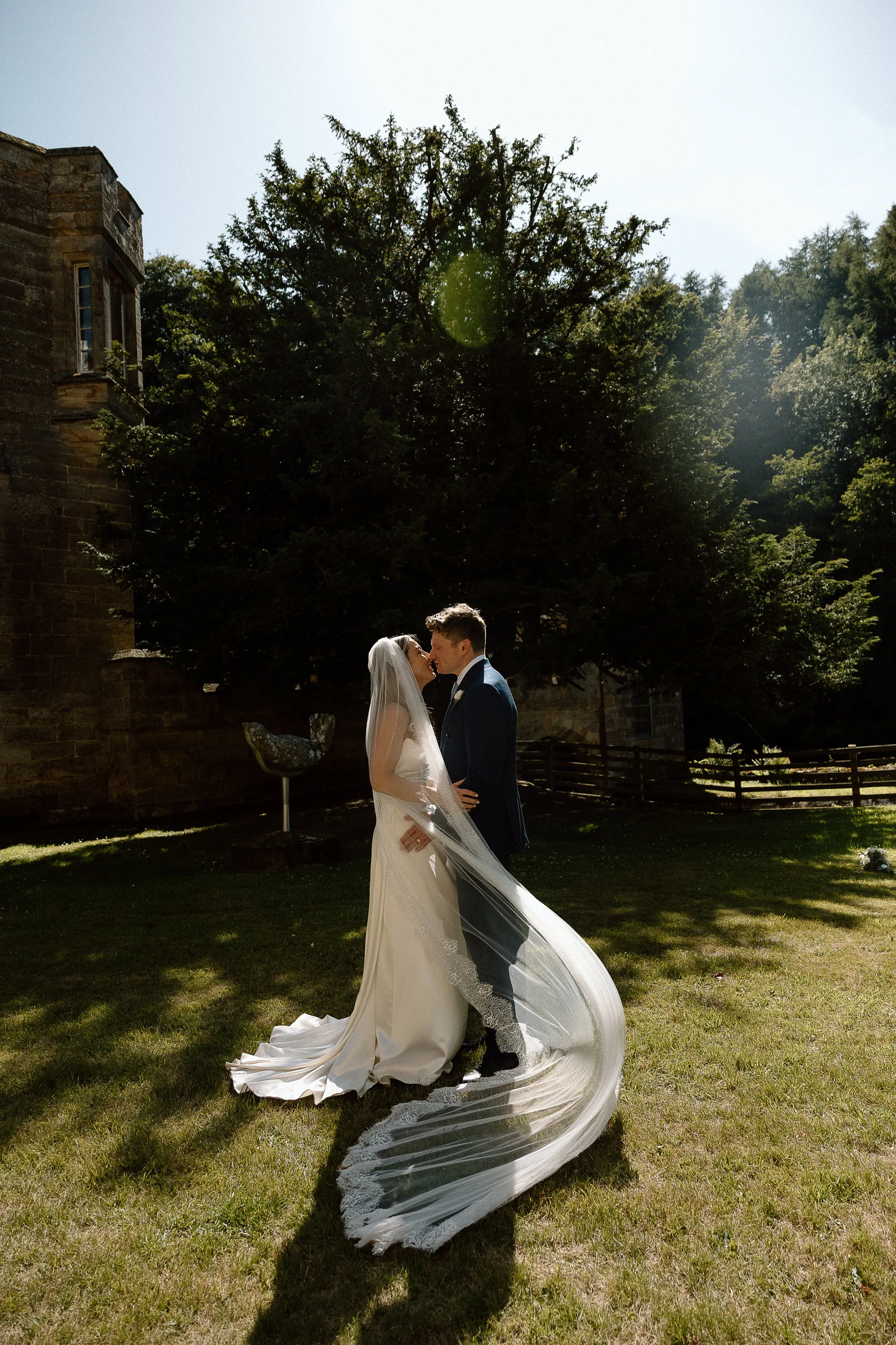 Brinkburn Priory Wedding with Pastel Bridesmaids