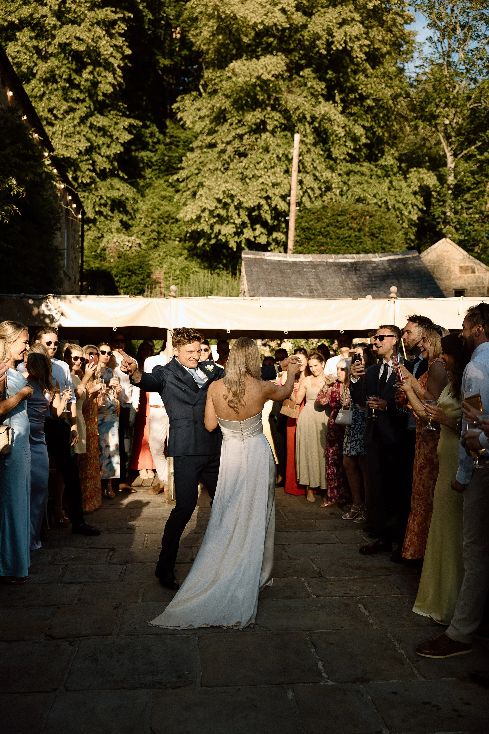 Brinkburn Abbey Wedding Helen Russell Photography.274 - Rosie Wore Divine Atelier For Her Pastel Colour, Garden Party Inspired Wedding at Brinkburn Priory Brinkburn Abbey Wedding Helen Russell Photography.274