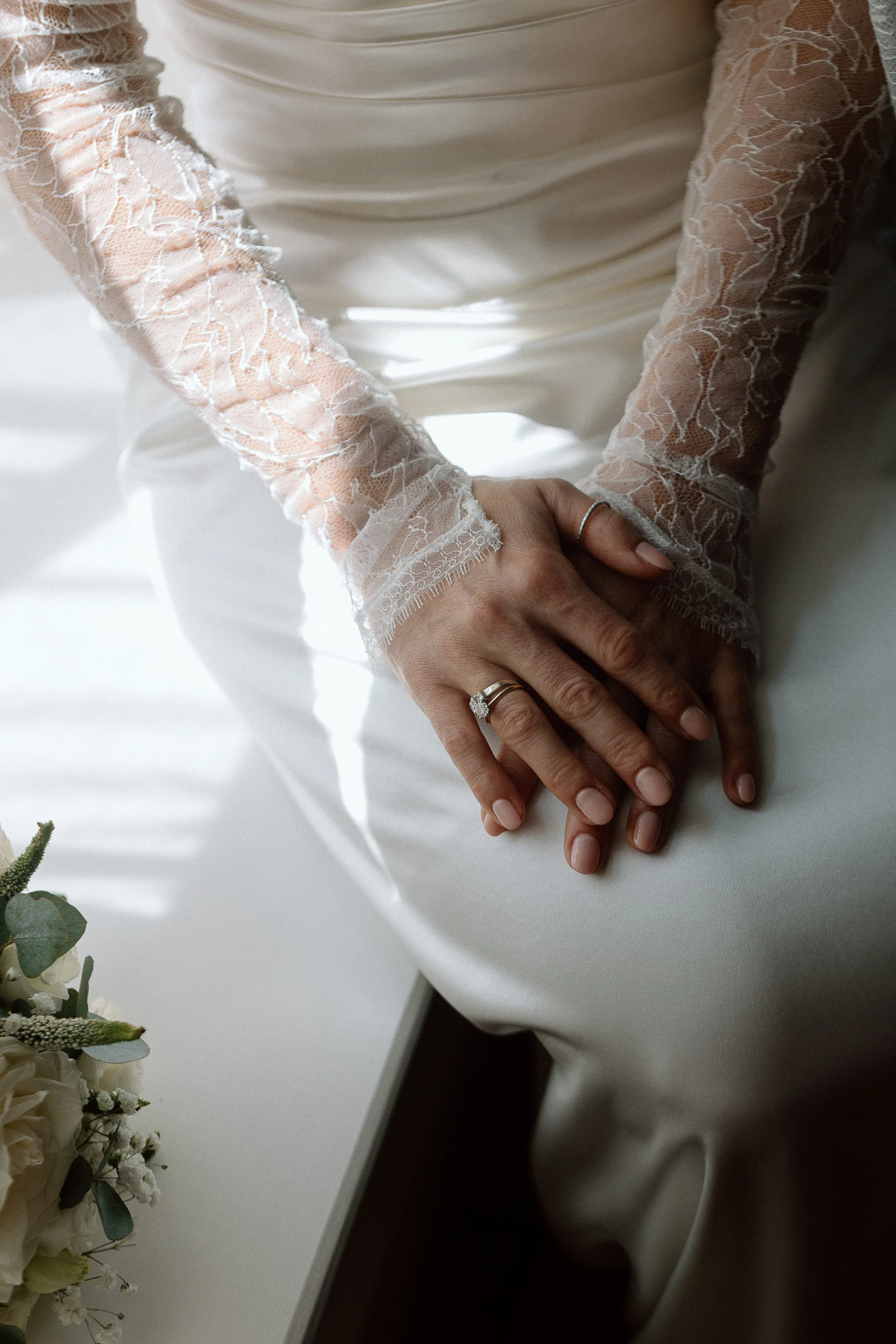 Brinkburn Abbey Wedding Helen Russell Photography.41 - Rosie Wore Divine Atelier For Her Pastel Colour, Garden Party Inspired Wedding at Brinkburn Priory Brinkburn Abbey Wedding Helen Russell Photography.41