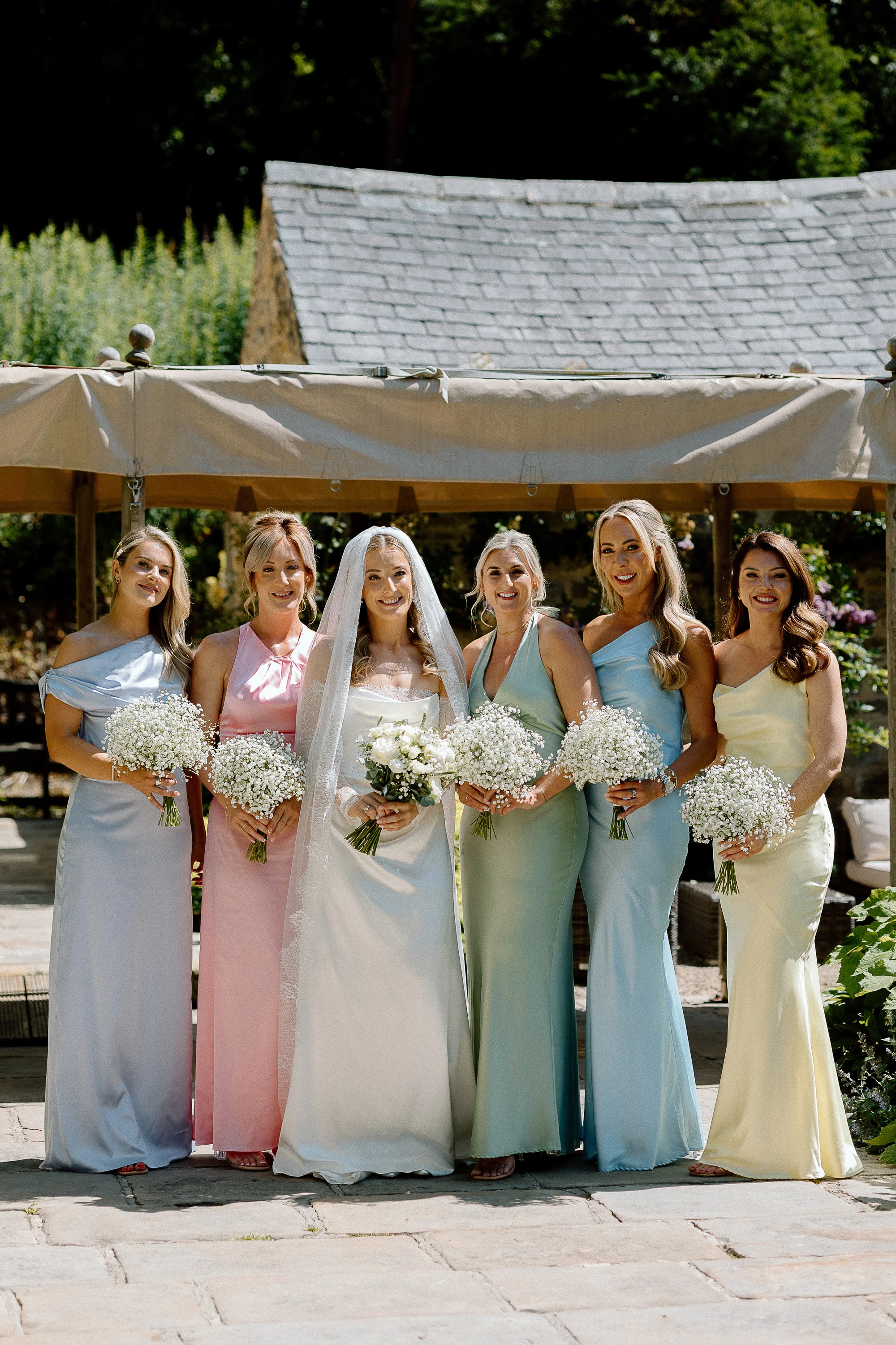 Brinkburn Abbey Wedding Helen Russell Photography.52 - Rosie Wore Divine Atelier For Her Pastel Colour, Garden Party Inspired Wedding at Brinkburn Priory Brinkburn Abbey Wedding Helen Russell Photography.52
