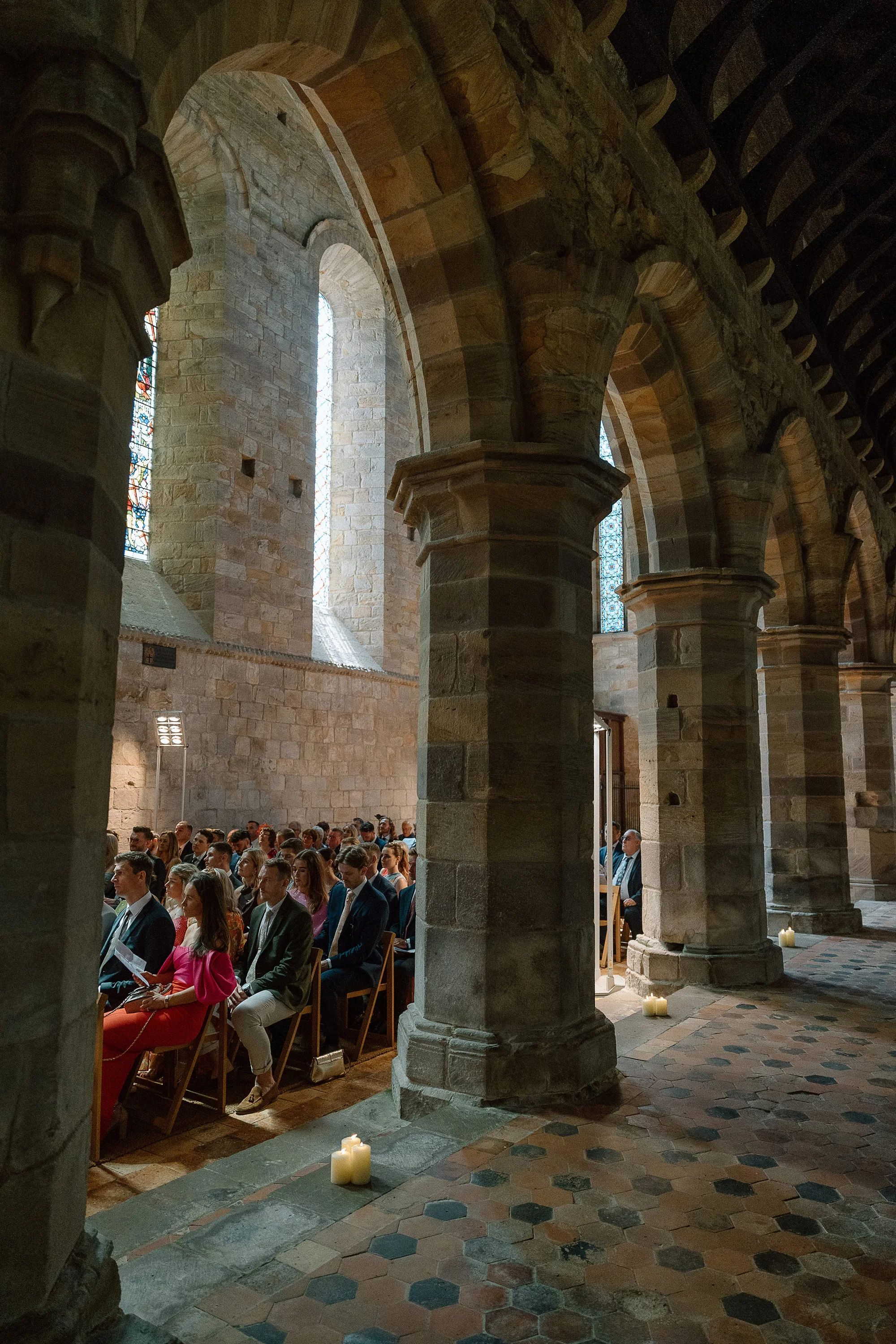 Brinkburn Abbey Wedding Helen Russell Photography.73 1 - Rosie Wore Divine Atelier For Her Pastel Colour, Garden Party Inspired Wedding at Brinkburn Priory Brinkburn Abbey Wedding Helen Russell Photography.73 1