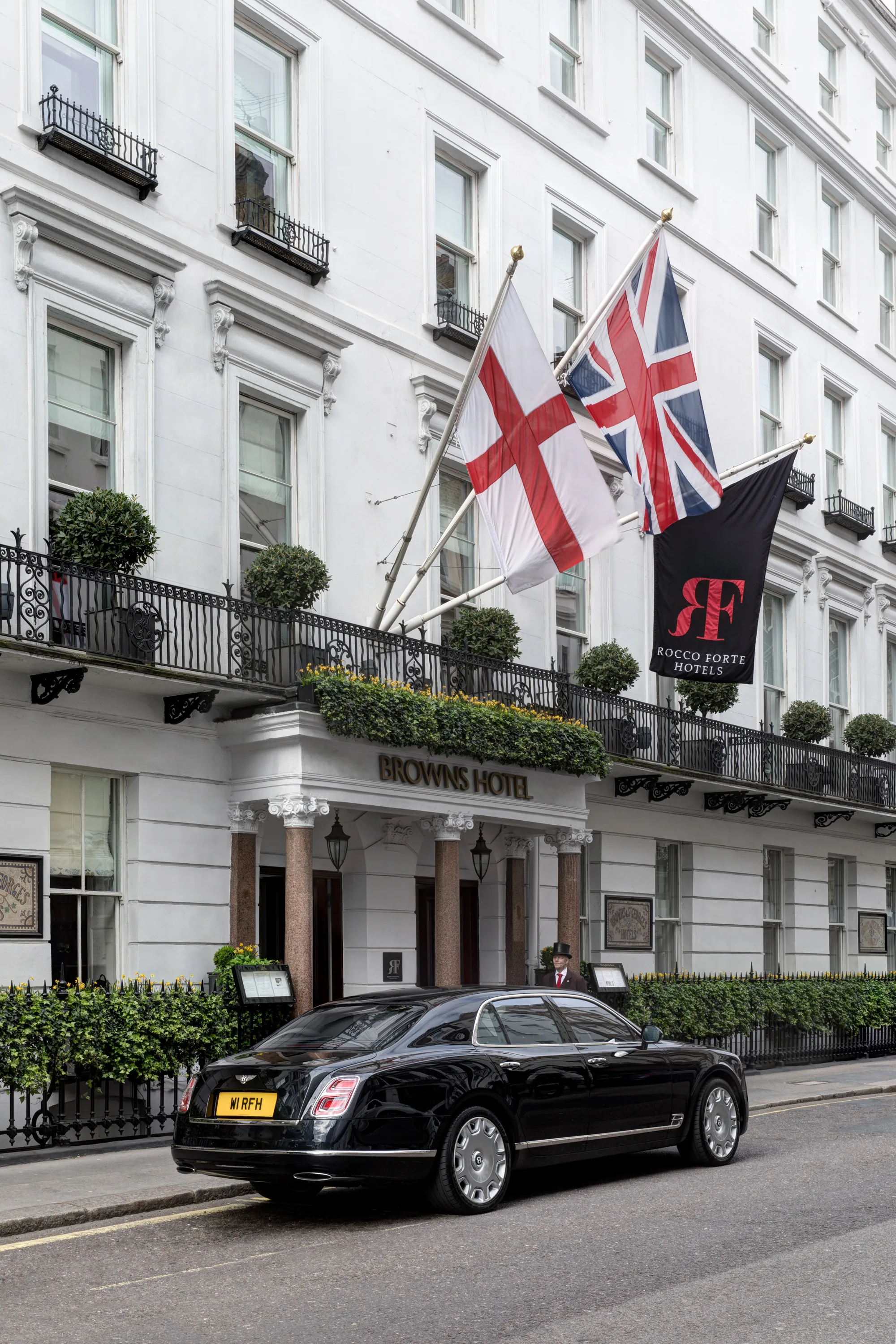 Browns Hotel London Wedding Venue RFH BROWN S HOTEL FACADE PHOTO CREDITS TO JANOS GRAPOW 2f - 7 Iconic & Literary UK Wedding Venues Where You Can Write Your Own Love Story Brown’s Hotel, London wedding venue