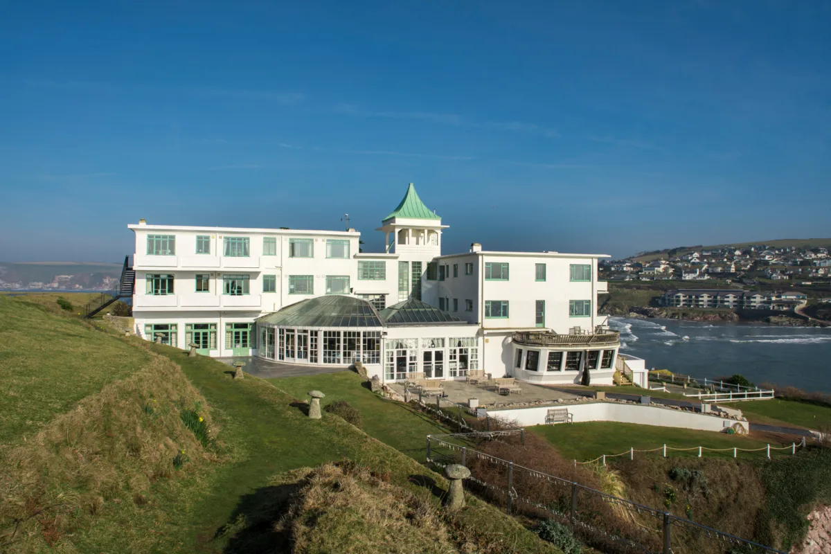 Burgh Island wedding venue.2 - 7 Iconic & Literary UK Wedding Venues Where You Can Write Your Own Love Story The Burgh Island Hotel, South Devon
