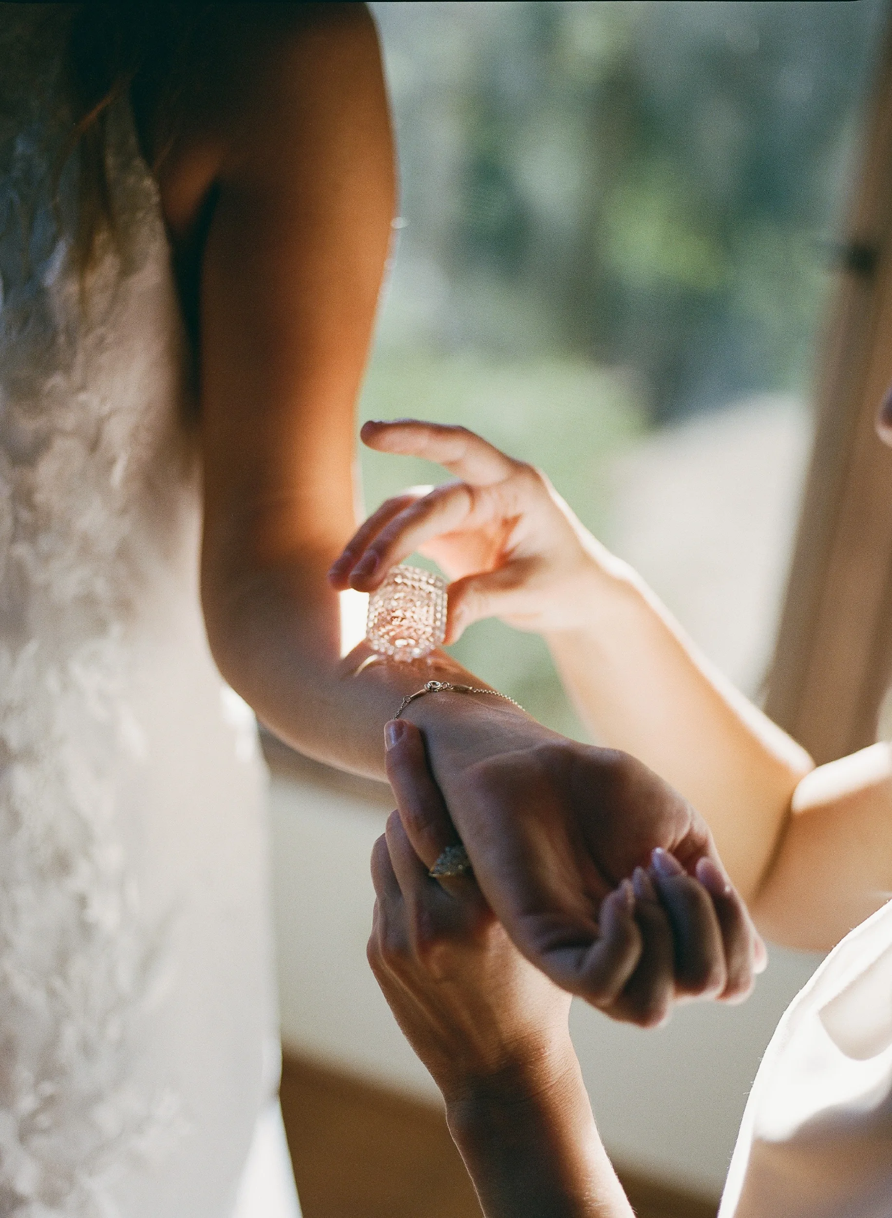 California Grace Loves Lace Bride.25 - Maren & Greg's Laid Back Californian Ranch Wedding Inspired by the French Countryside California Grace Loves Lace Bride.25
