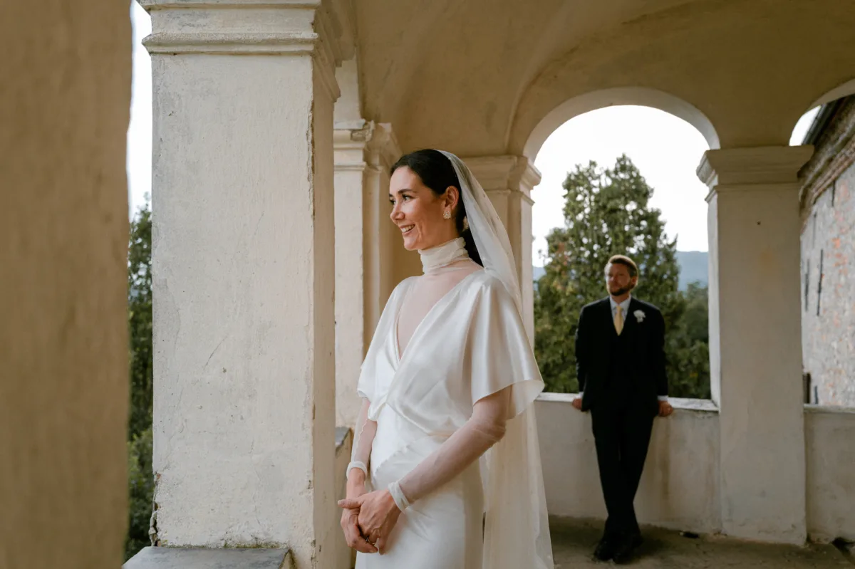 Virginia Wore Cortana for Her Bucolic Italian Villa Wedding