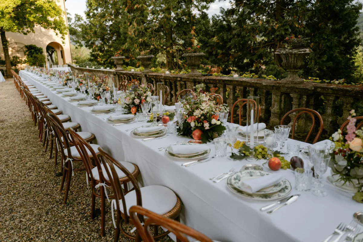 Virginia Wore Cortana for Her Bucolic Italian Villa Wedding
