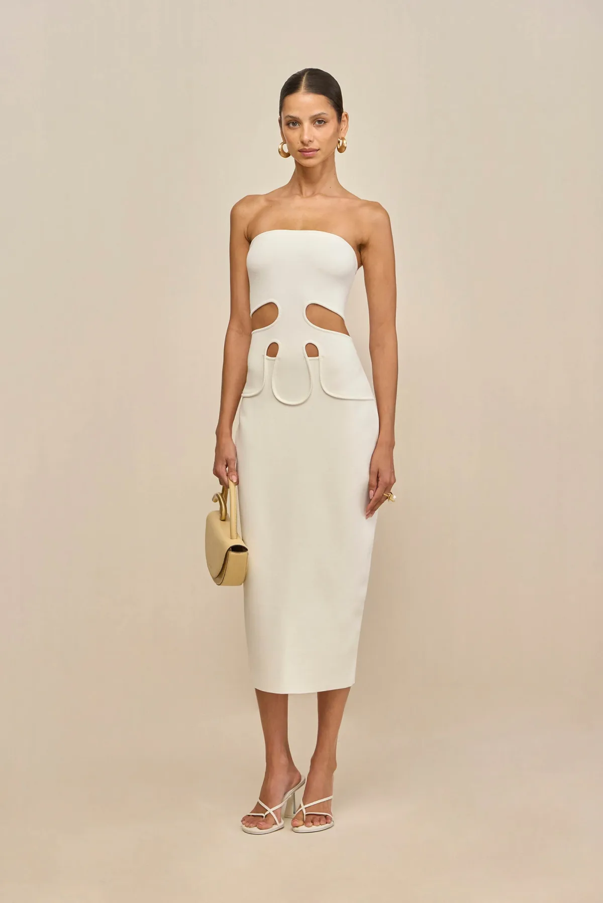 Cult Gaia BRUNELO KNIT DRESS - Home Brunelo Knit Dress