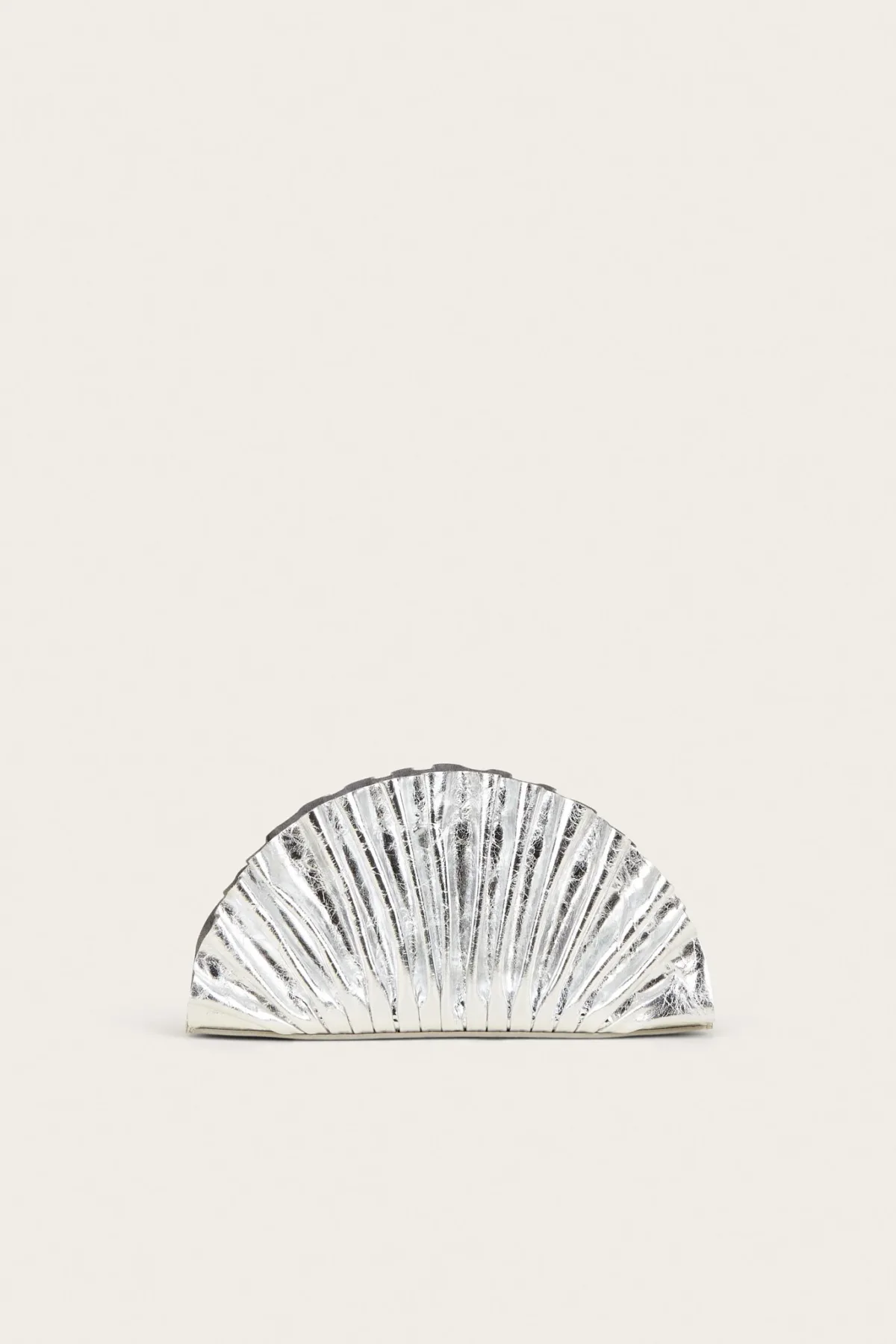 Nala Mini Clutch in Silver
