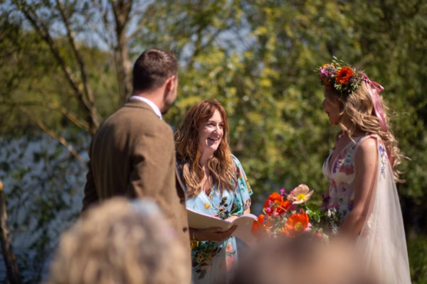 Everlong Ceremonies Jodie Watt Celebrant Lakeside Wedding Hampshire