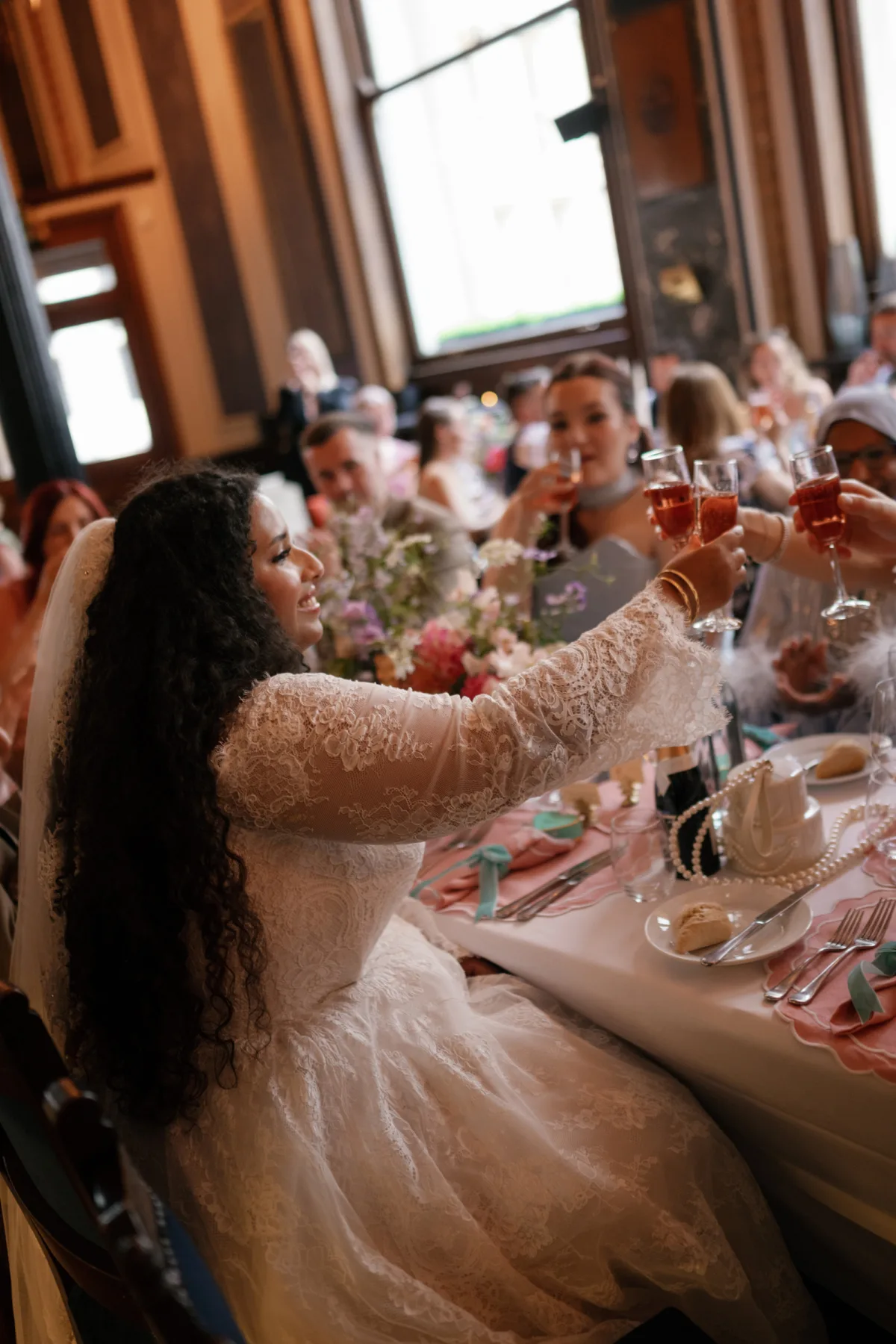 London Pub Wedding Helaina Storey Photography.145 - Saara & Sam's Stylish, Modern & Romantic London Pub Wedding Blending British & Yemeni Culture London Pub Wedding Helaina Storey Photography.145