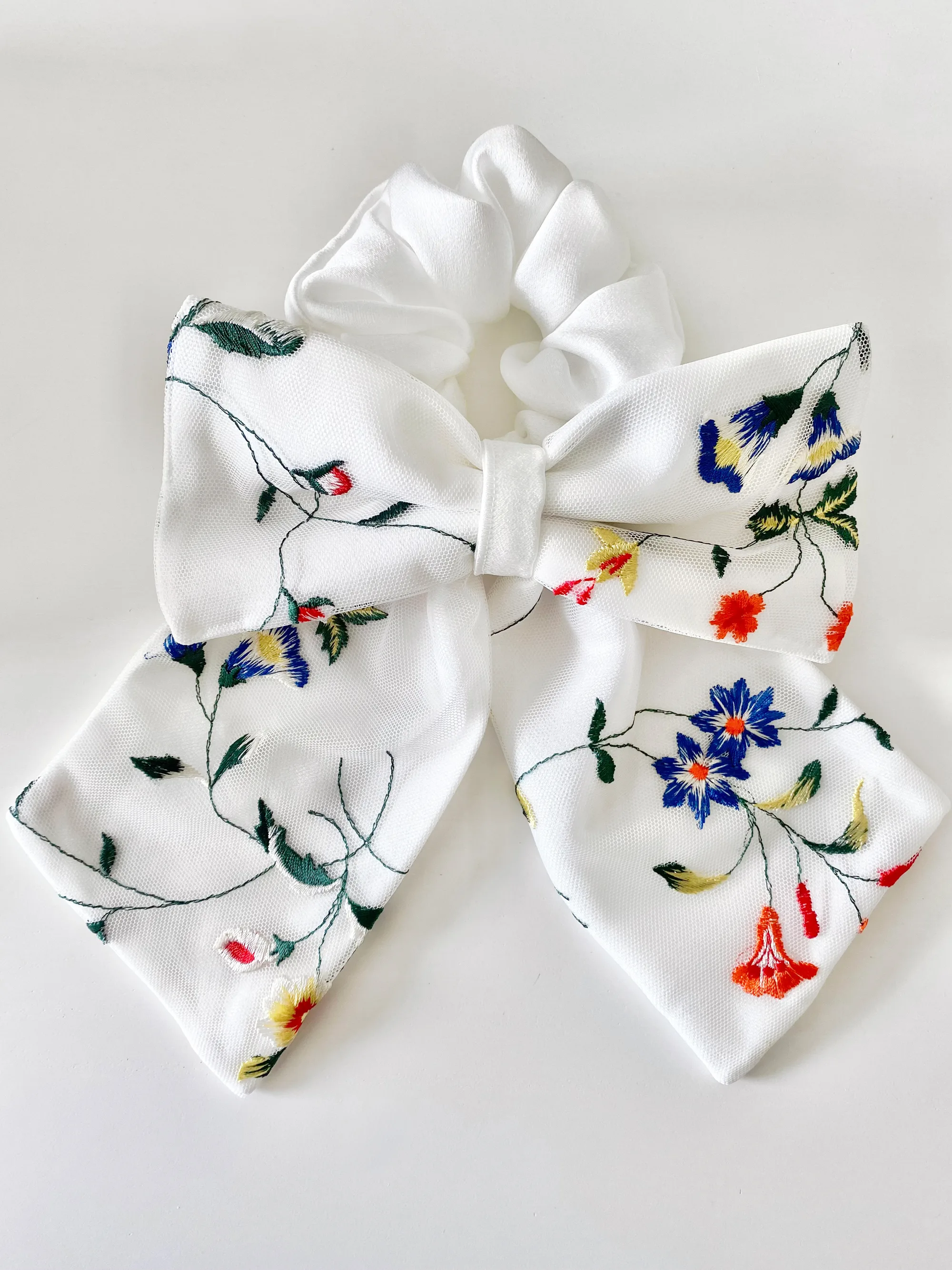 Lulu The Label Handmade Bridal Scrunchies 12 - Lulu The Label: Sustainable, Handmade Silk Scrunchies, Bridal Hair Accessories & Super cute Dog Bows & Bandanas Lulu The Label Handmade Bridal Scrunchies 12