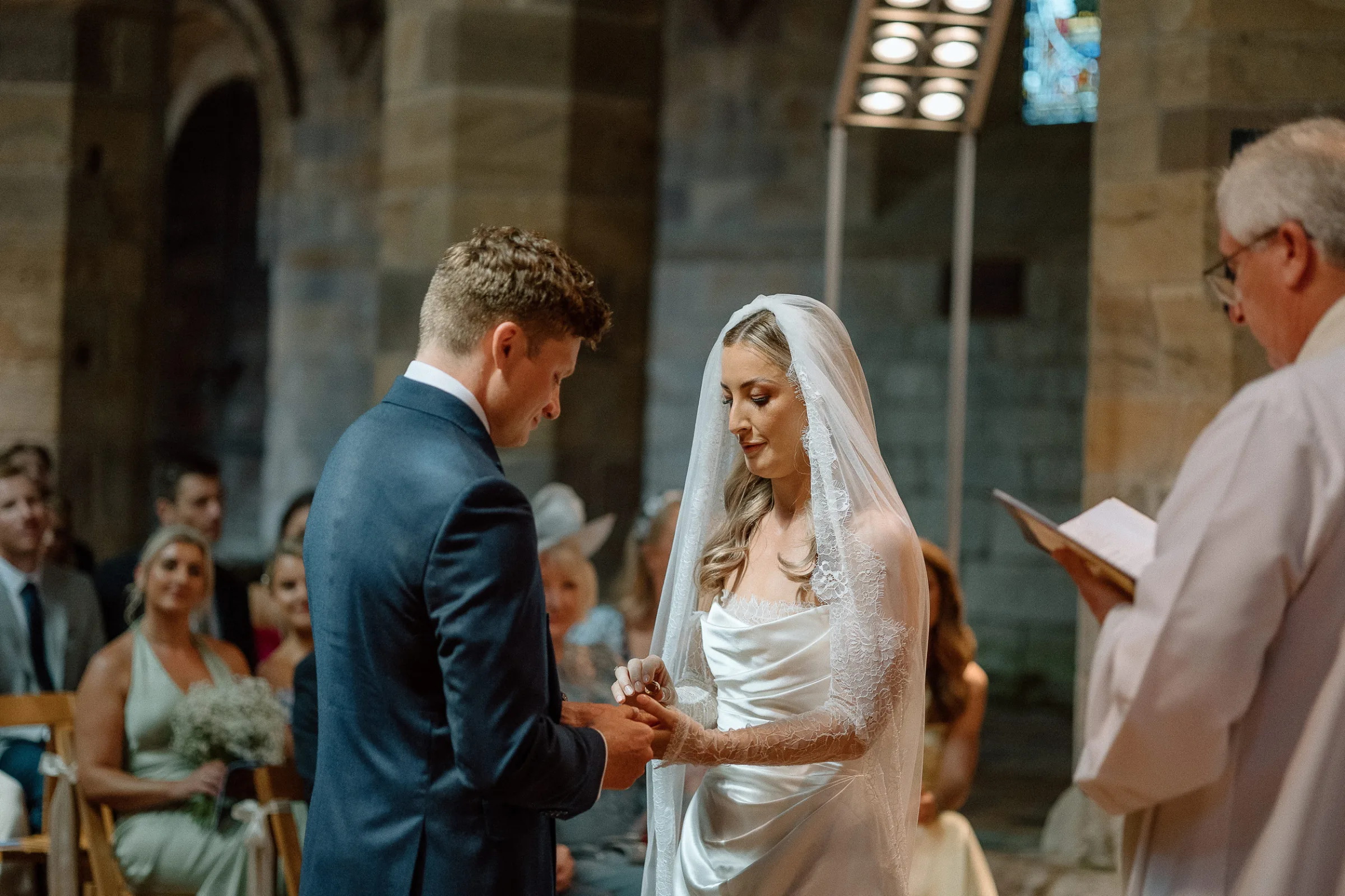 Brinkburn Priory Wedding with Pastel Bridesmaids