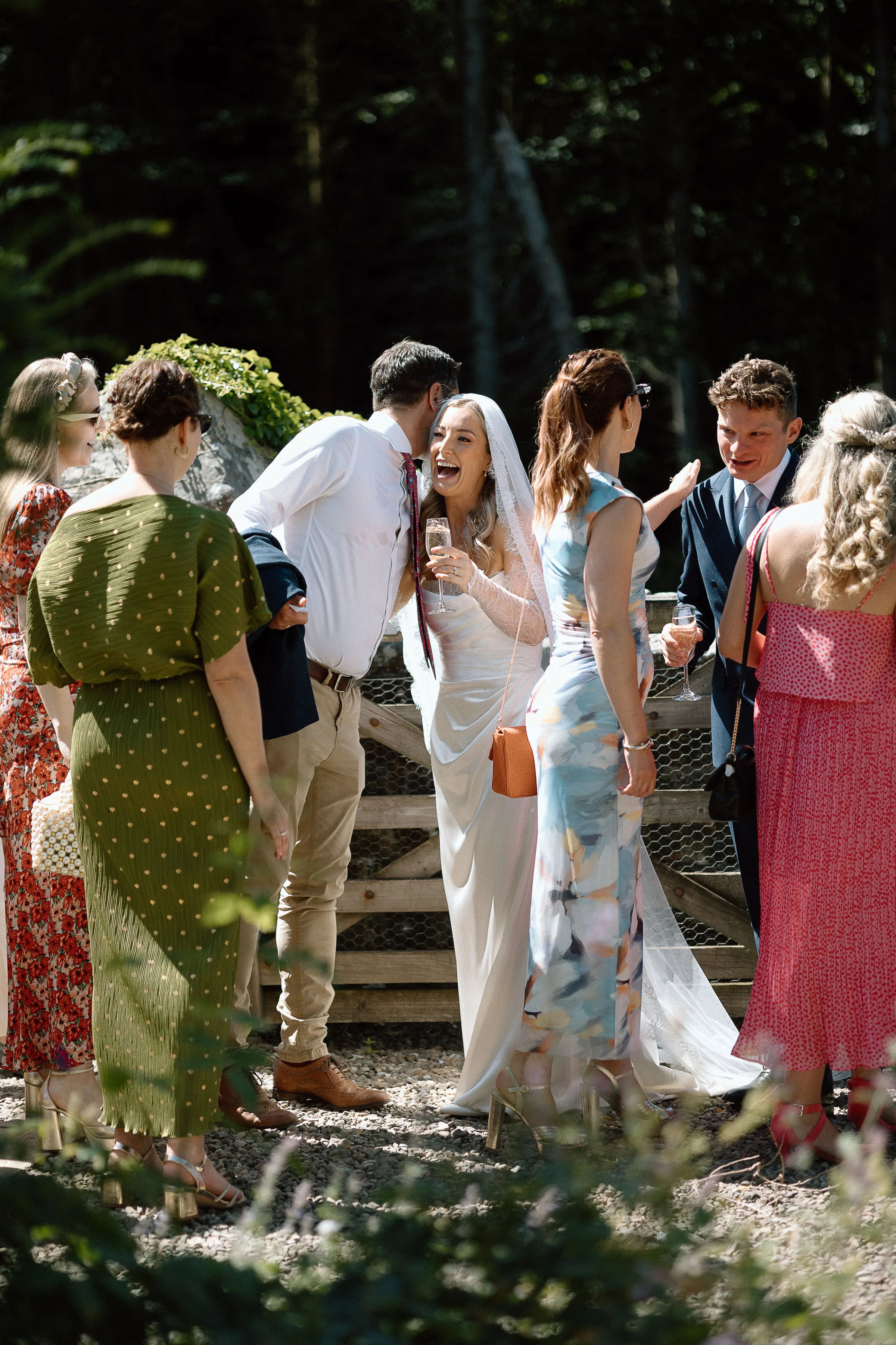 MR MRS WOOD403 - Rosie Wore Divine Atelier For Her Pastel Colour, Garden Party Inspired Wedding at Brinkburn Priory MR MRS WOOD403