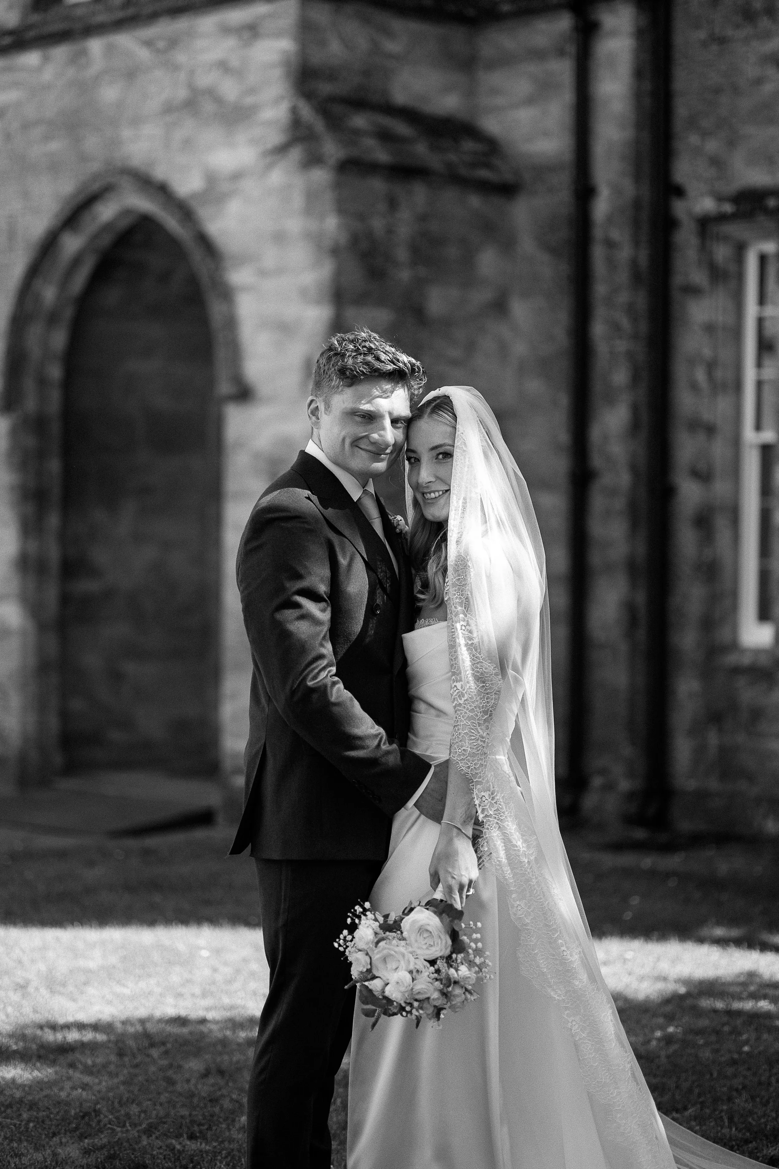 MR MRS WOOD617 - Rosie Wore Divine Atelier For Her Pastel Colour, Garden Party Inspired Wedding at Brinkburn Priory MR MRS WOOD617