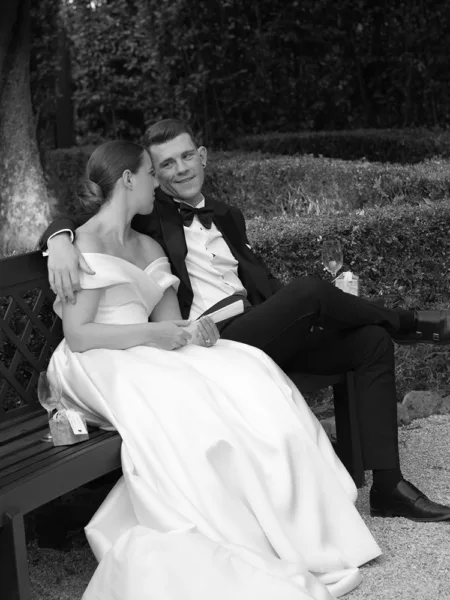 Megan Wore Milla Nova for her Classic and Elegant Wedding at Villa Aurelia in Rome