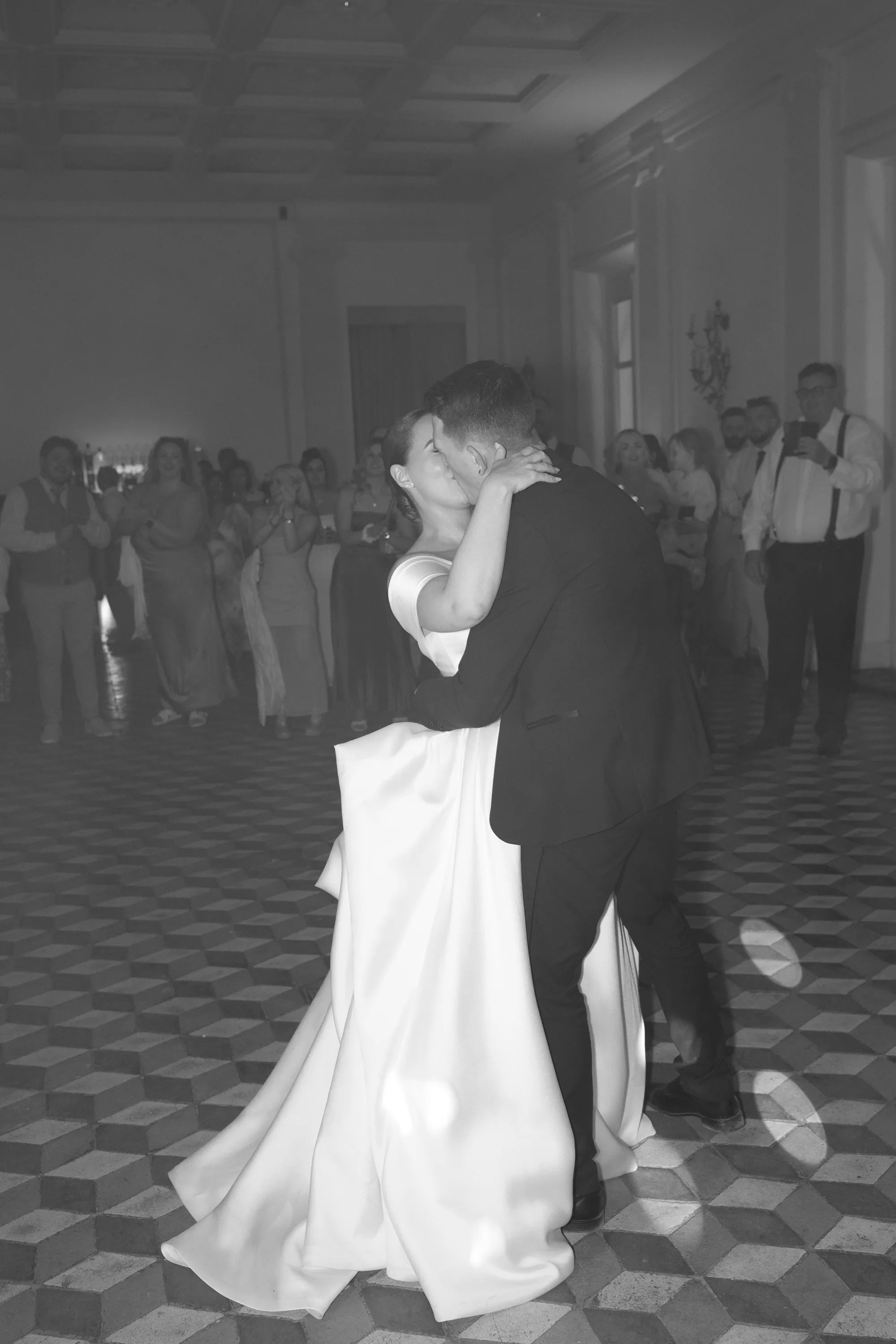 Romantic Catholic Church Wedding Rome Italy SM Weddings.179 - Megan Wore Milla Nova for her Classic and Elegant Wedding at Villa Aurelia in Rome Romantic Catholic Church Wedding Rome Italy SM Weddings.179
