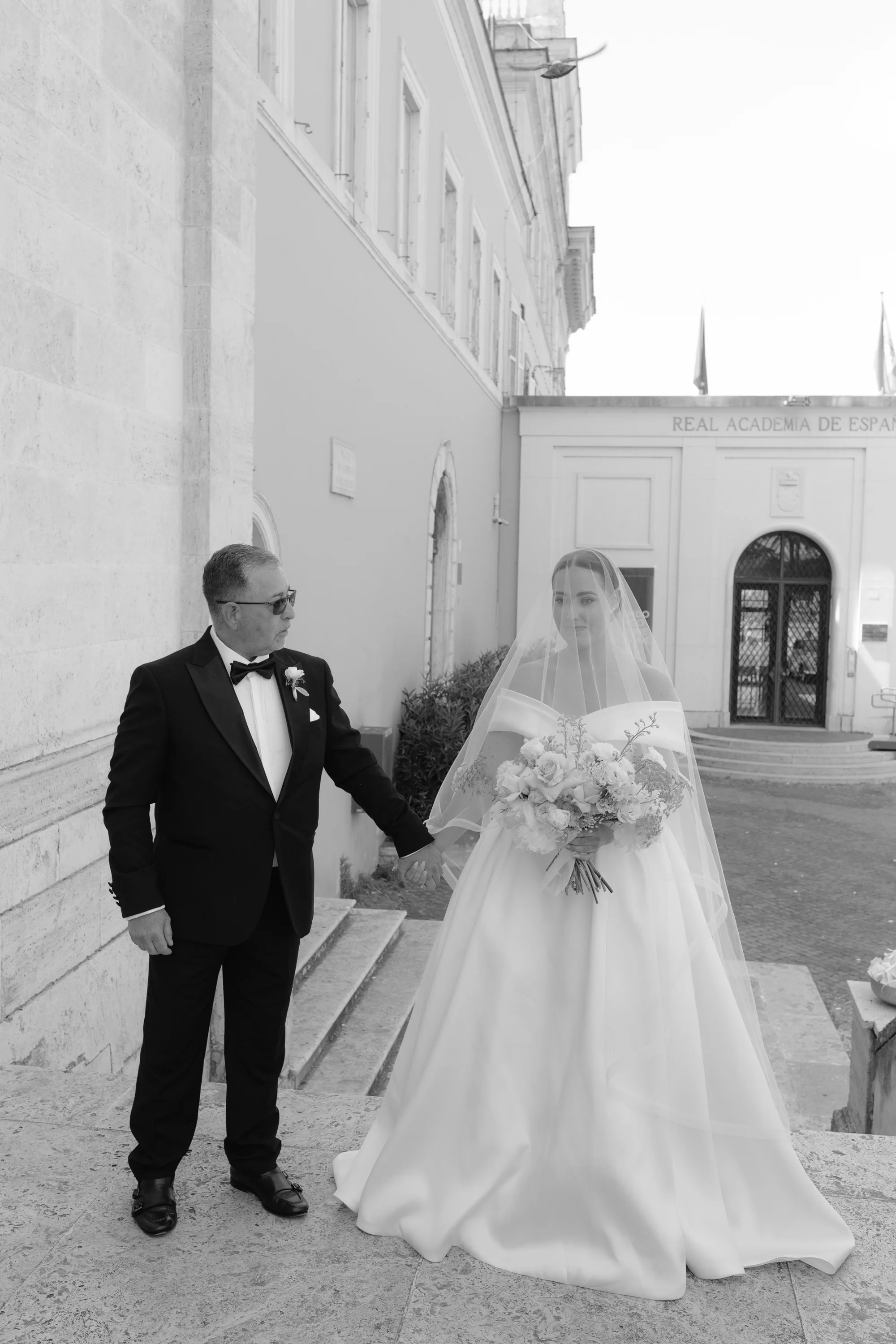 Romantic Catholic Church Wedding Rome Italy SM Weddings.44 - Megan Wore Milla Nova for her Classic and Elegant Wedding at Villa Aurelia in Rome Romantic Catholic Church Wedding Rome Italy SM Weddings.44