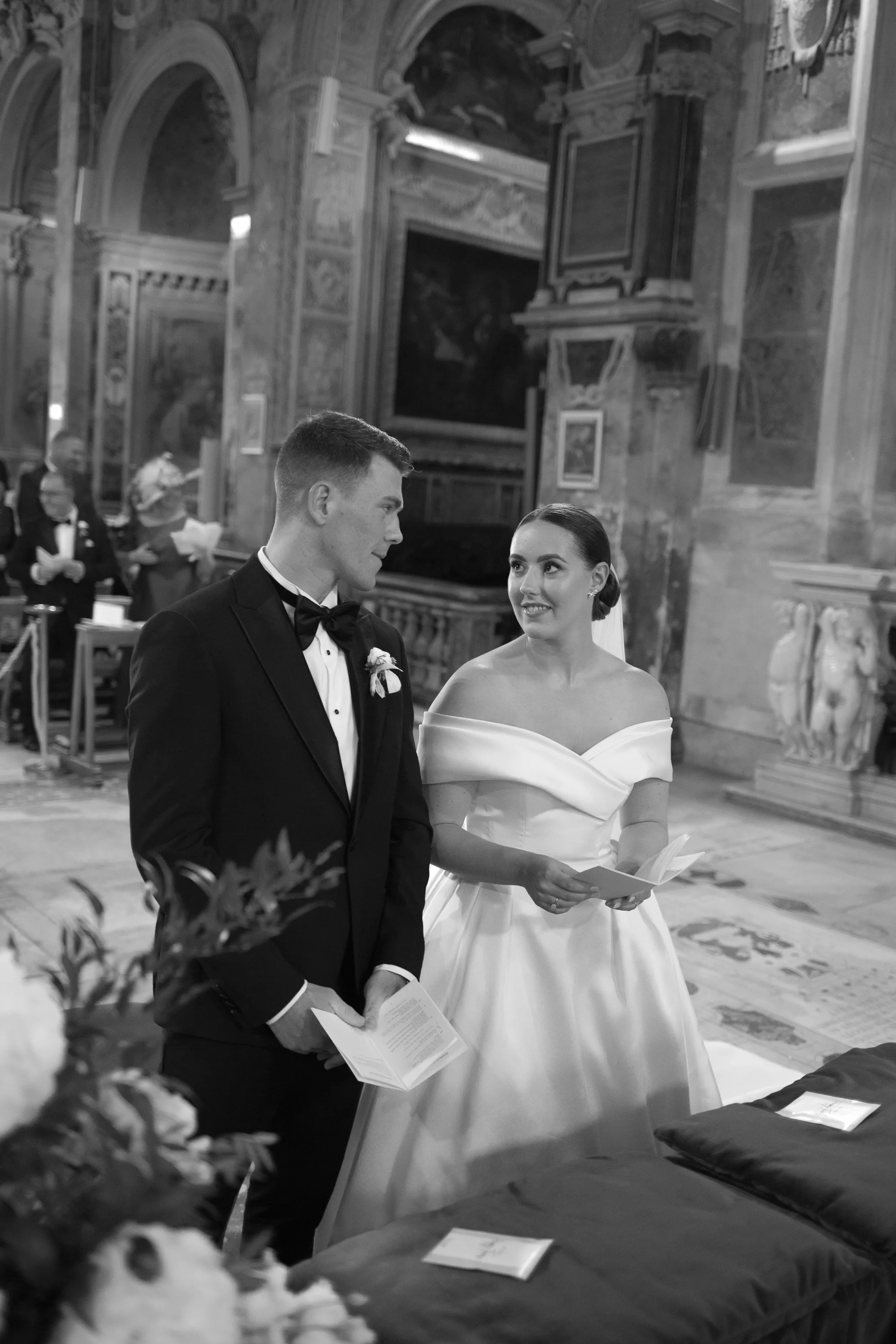 Romantic Catholic Church Wedding Rome Italy SM Weddings.56 - Megan Wore Milla Nova for her Classic and Elegant Wedding at Villa Aurelia in Rome Romantic Catholic Church Wedding Rome Italy SM Weddings.56