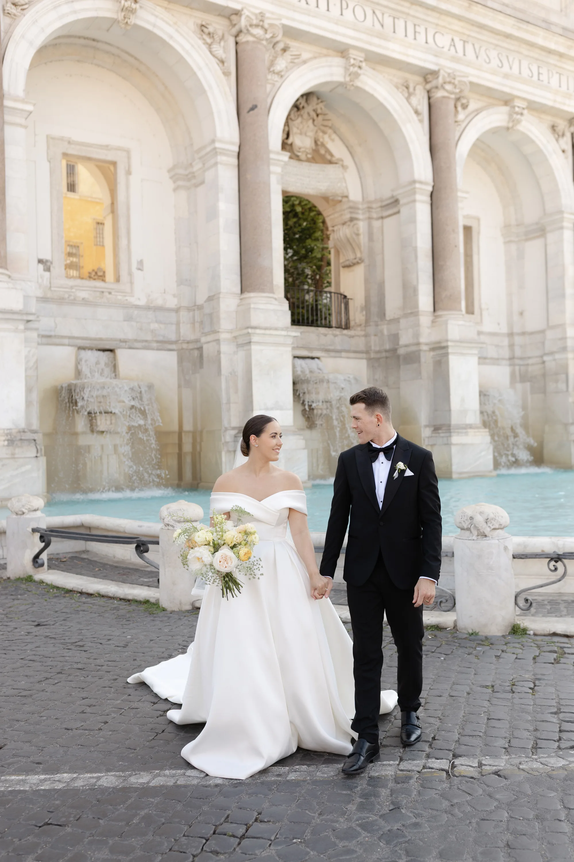 Classic Rome Wedding at Villa Aurelia | Milla Nova Bride
