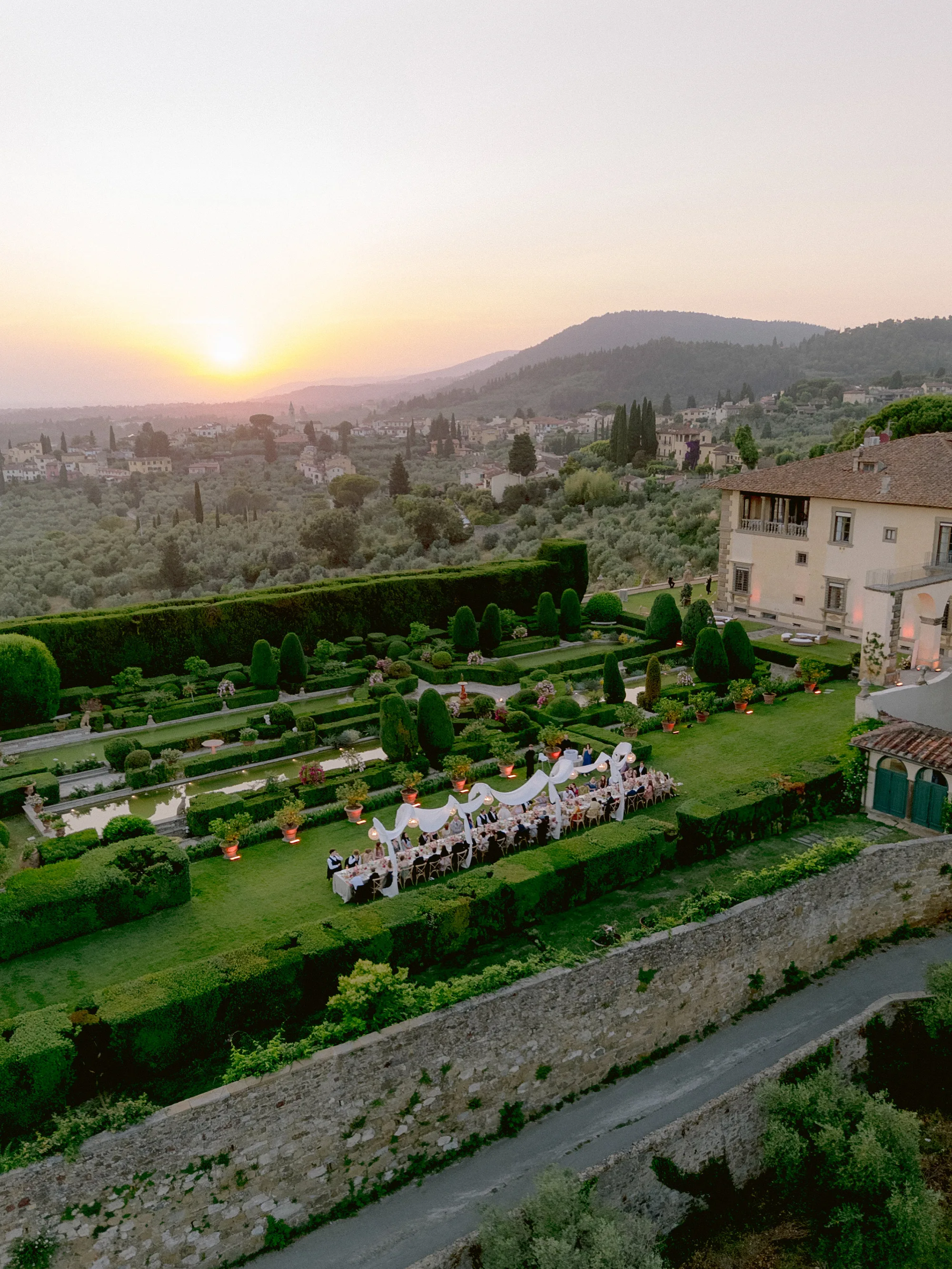 Villa Gamberaia Wedding Tuscany Phillipa Lepley Bride.166 - Katy Wore Phillipa Lepley for her Romantic Tuscan Wedding at Villa Gamberaia Villa Gamberaia Wedding Tuscany Phillipa Lepley Bride.166