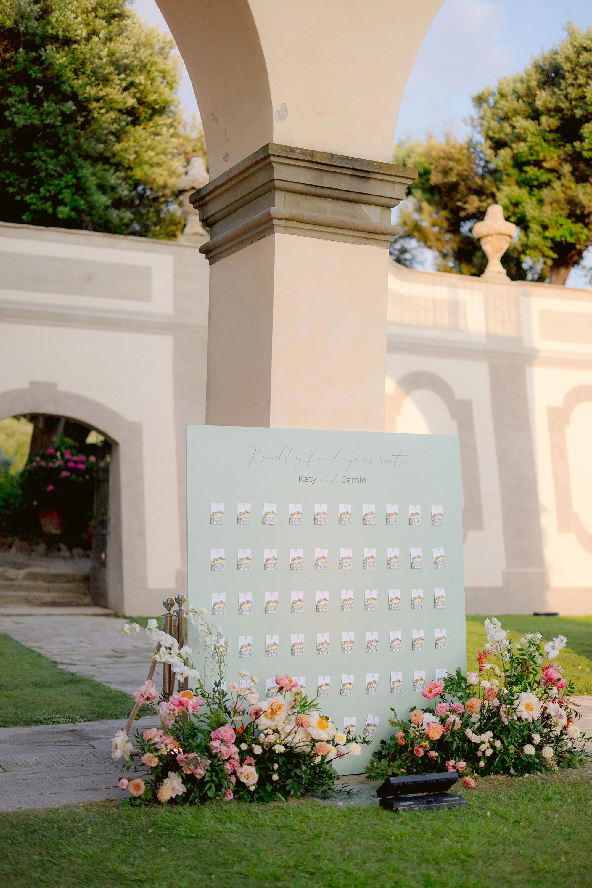 Villa Gameraia Wedding Tuscany Phillipa Lepley Bride.141 - Katy Wore Phillipa Lepley for her Romantic Tuscan Wedding at Villa Gamberaia Villa Gameraia Wedding Tuscany Phillipa Lepley Bride.141