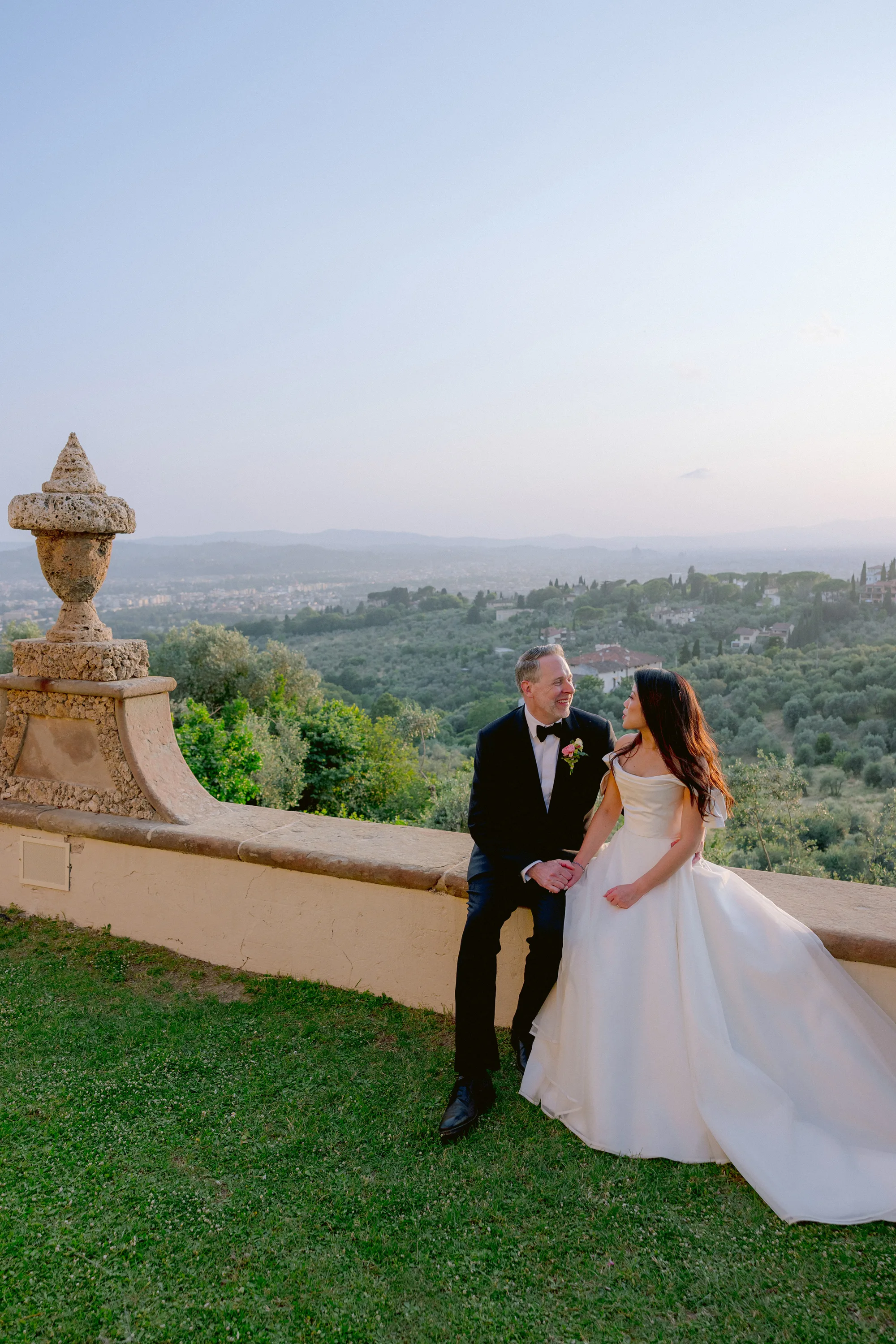 Villa Gameraia Wedding Tuscany Phillipa Lepley Bride.147 - Katy Wore Phillipa Lepley for her Romantic Tuscan Wedding at Villa Gamberaia Villa Gameraia Wedding Tuscany Phillipa Lepley Bride.147