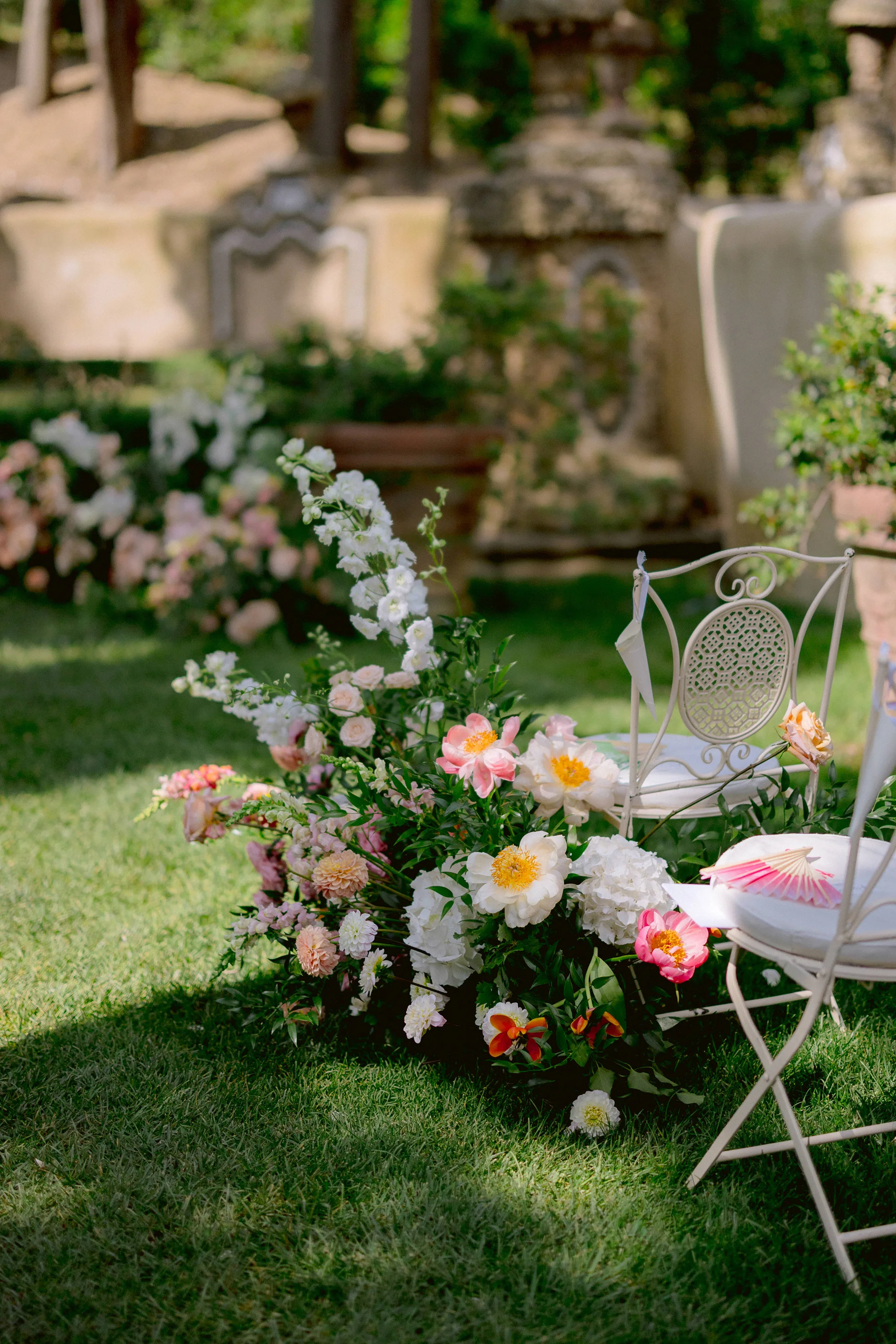 Villa Gameraia Wedding Tuscany Phillipa Lepley Bride.75 - Katy Wore Phillipa Lepley for her Romantic Tuscan Wedding at Villa Gamberaia Villa Gameraia Wedding Tuscany Phillipa Lepley Bride.75