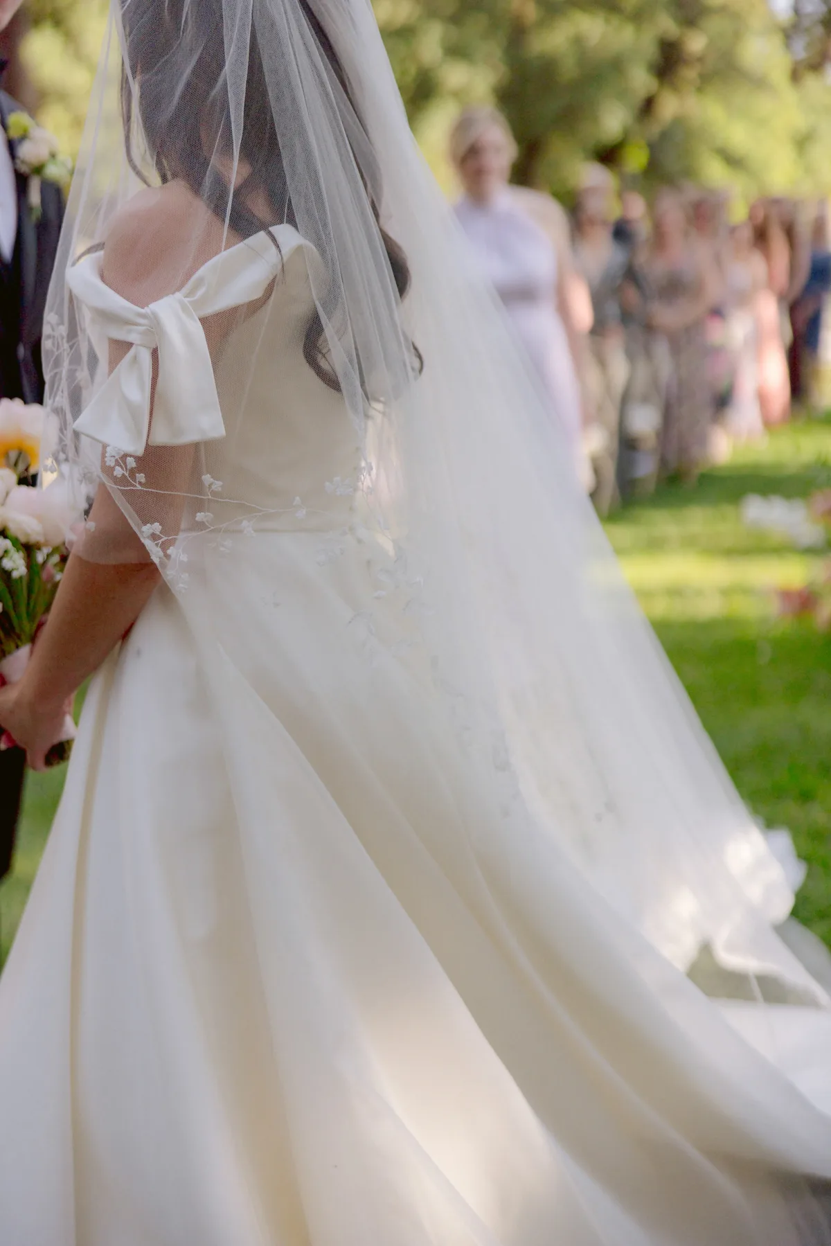 Phillipa Lepley Bride at Villa Gamberaia