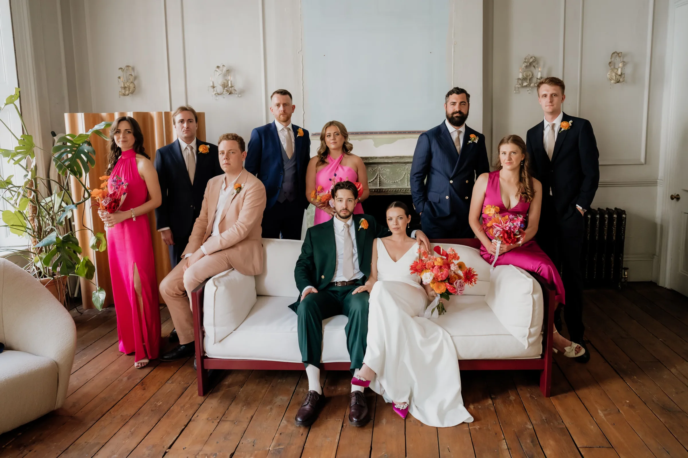 Modern London Wedding at Bourne & Hollingsworth Buildings