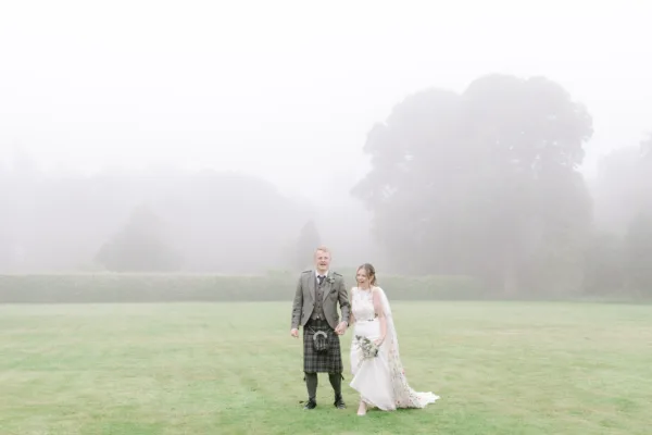 wedding portraits at kirknewton house