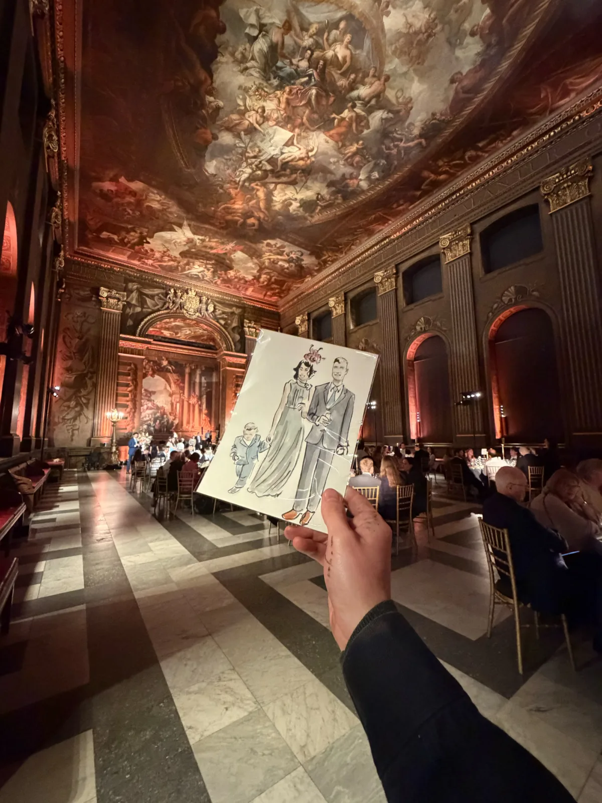 Kuznicki Live Wedding Illustration & Guest Paintings