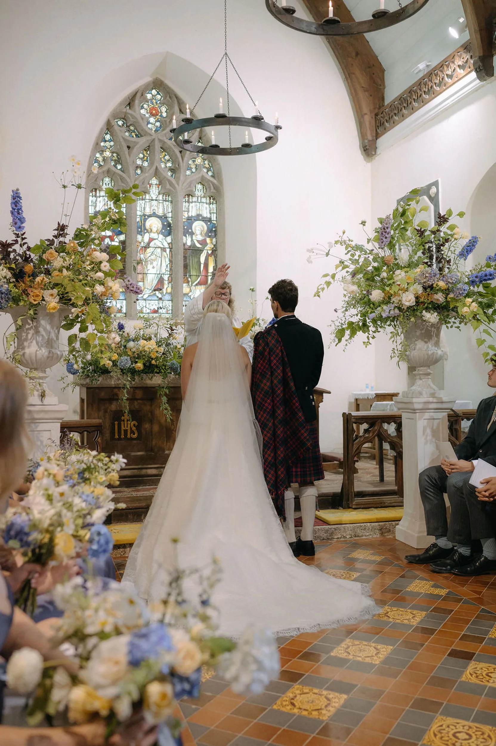 Roscarrock Farm Wedding Cornwall Suzanne Neville Bride.2 - Georgia Wore Suzanne Neville for her Quintessentially English, Late Summer Wedding in Cornwall Roscarrock Farm Wedding Cornwall Suzanne Neville Bride.2