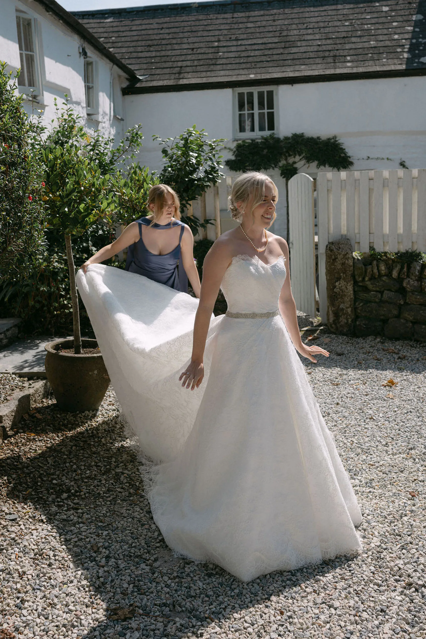 Roscarrock Farm Wedding Cornwall Suzanne Neville Bride.45