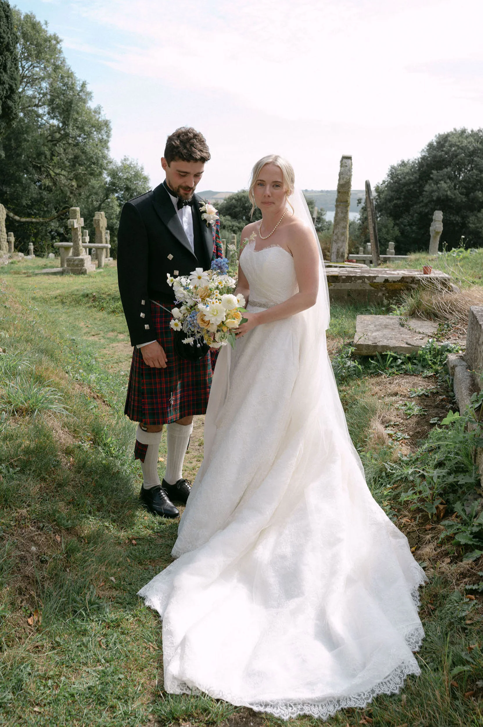 Roscarrock Farm Wedding Cornwall Suzanne Neville Bride.91