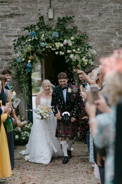 Georgia Wore Suzanne Neville for her Quintessentially English, Late Summer Wedding in Cornwall
