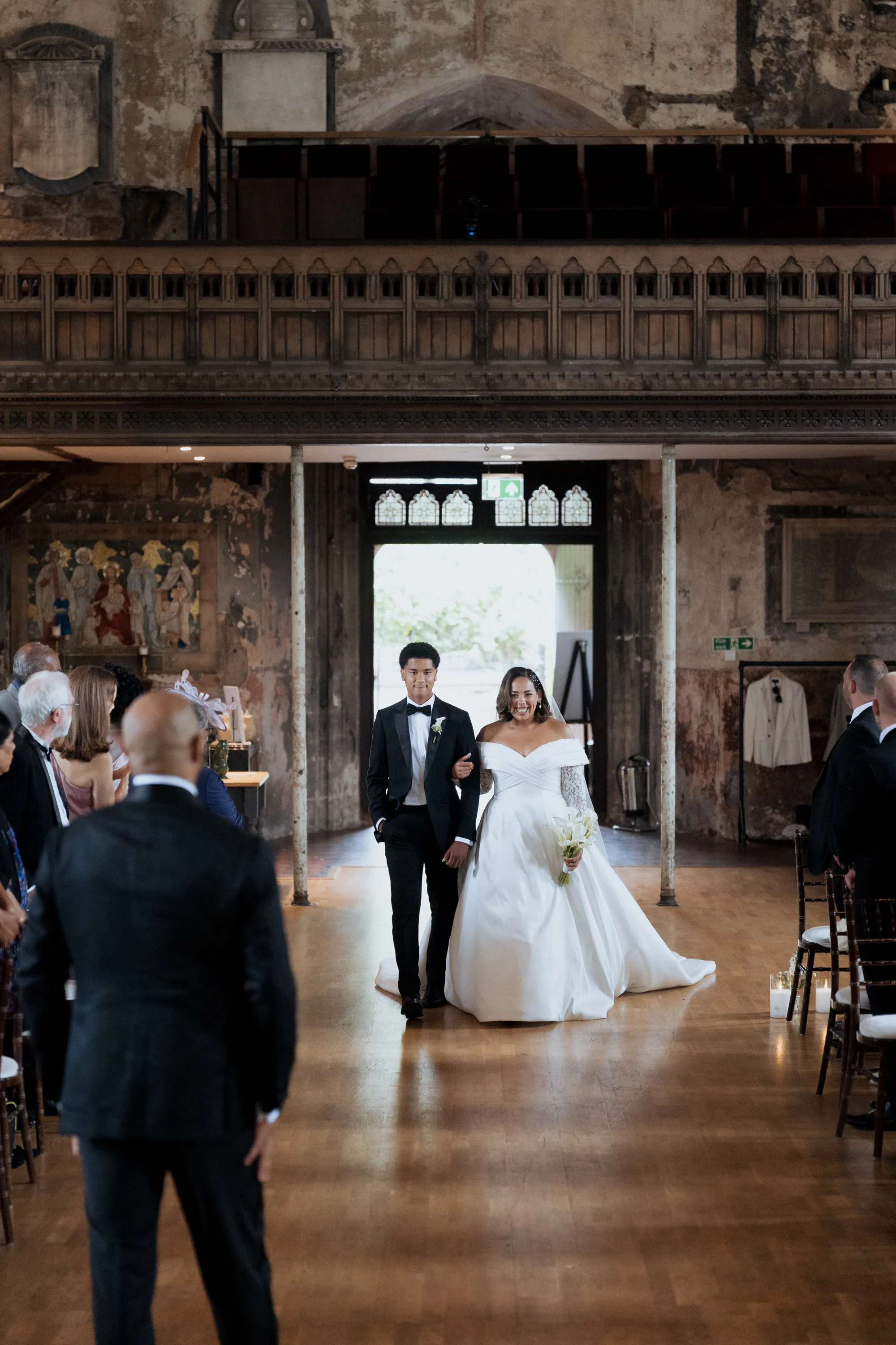 Old Hollywood Inspired Black Tie Wedding | The Mount Without
