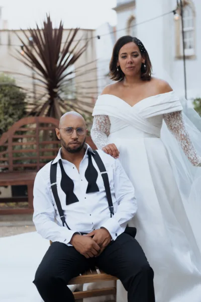 Tom Wyatt Mount Without Wedding Photographer 91 - Home Nicola & Alex’s Old Hollywood Inspired Black Tie Wedding at The Mount Without, Bristol