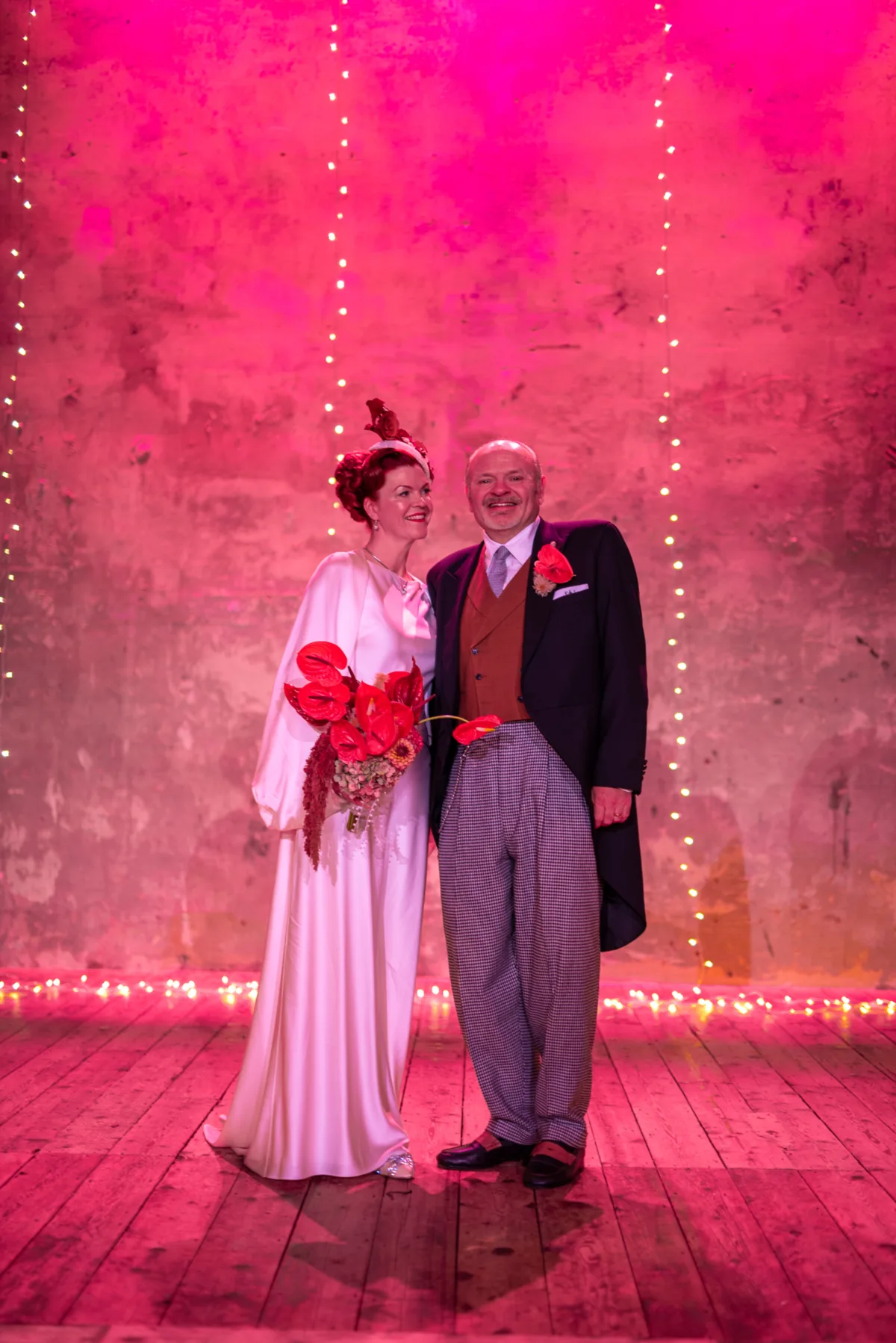 A 1950's Inspired Wilton's Music Hall Wedding