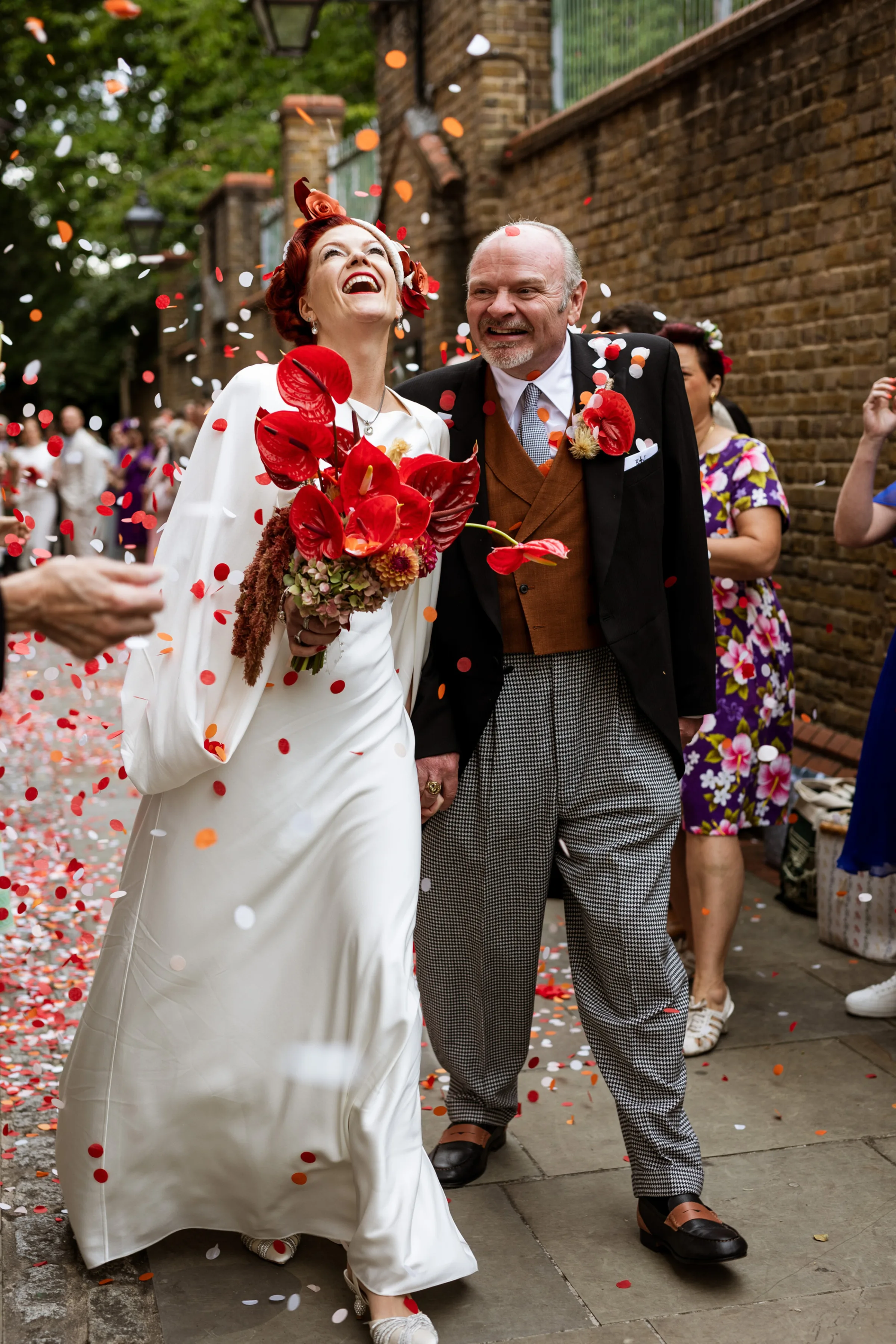 A 1950's Inspired Wilton's Music Hall Wedding