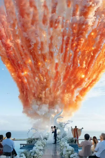 Vanara Resort & Spa - Fireworks Wedding