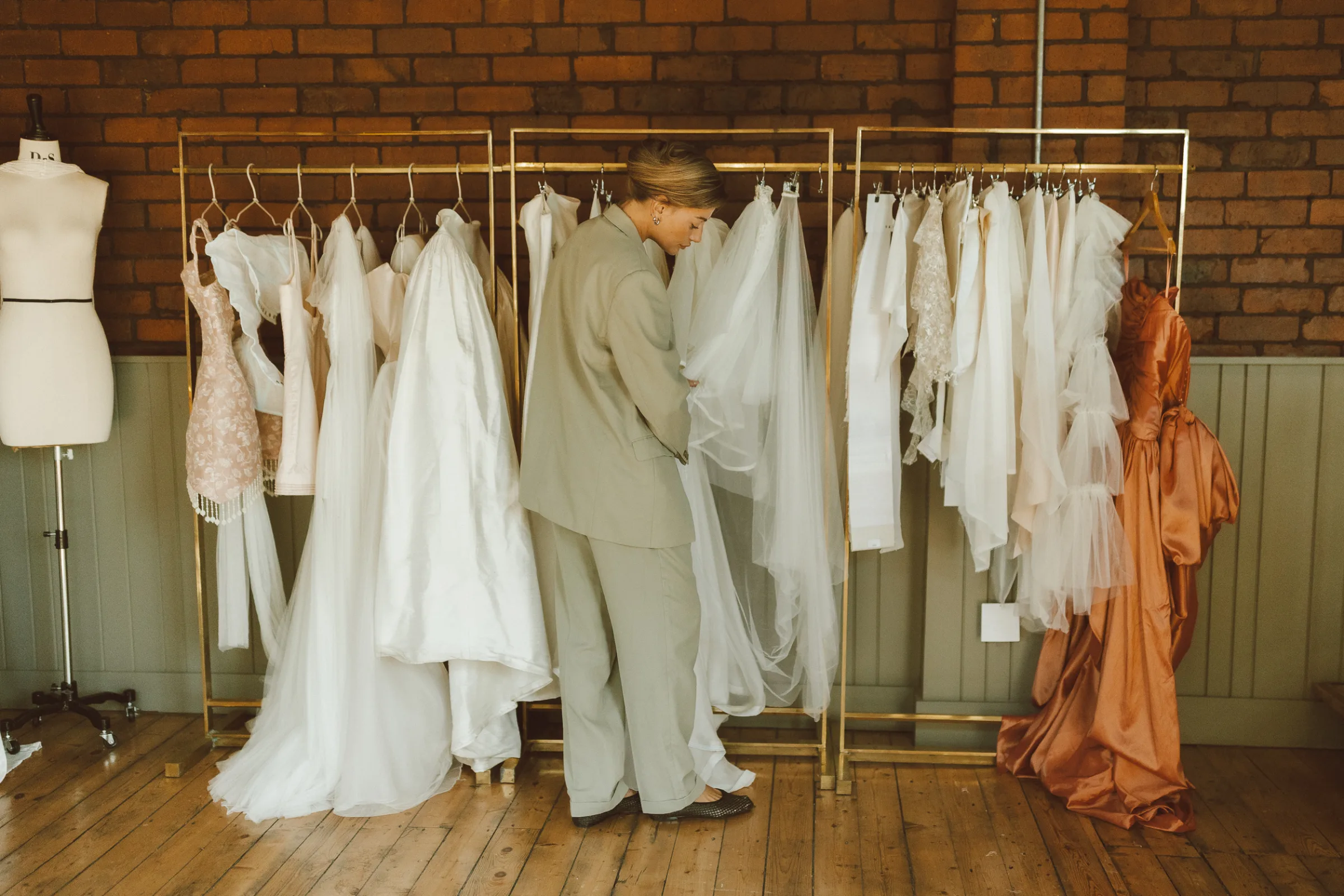 Bronwen Bridge wedding dress designer Manchester UK.76 - A Look Inside the New Manchester Studio & Creative Process of Besoke Bridal Designer, Bronwen Bridge Bronwen Bridge wedding dress designer Manchester UK.76