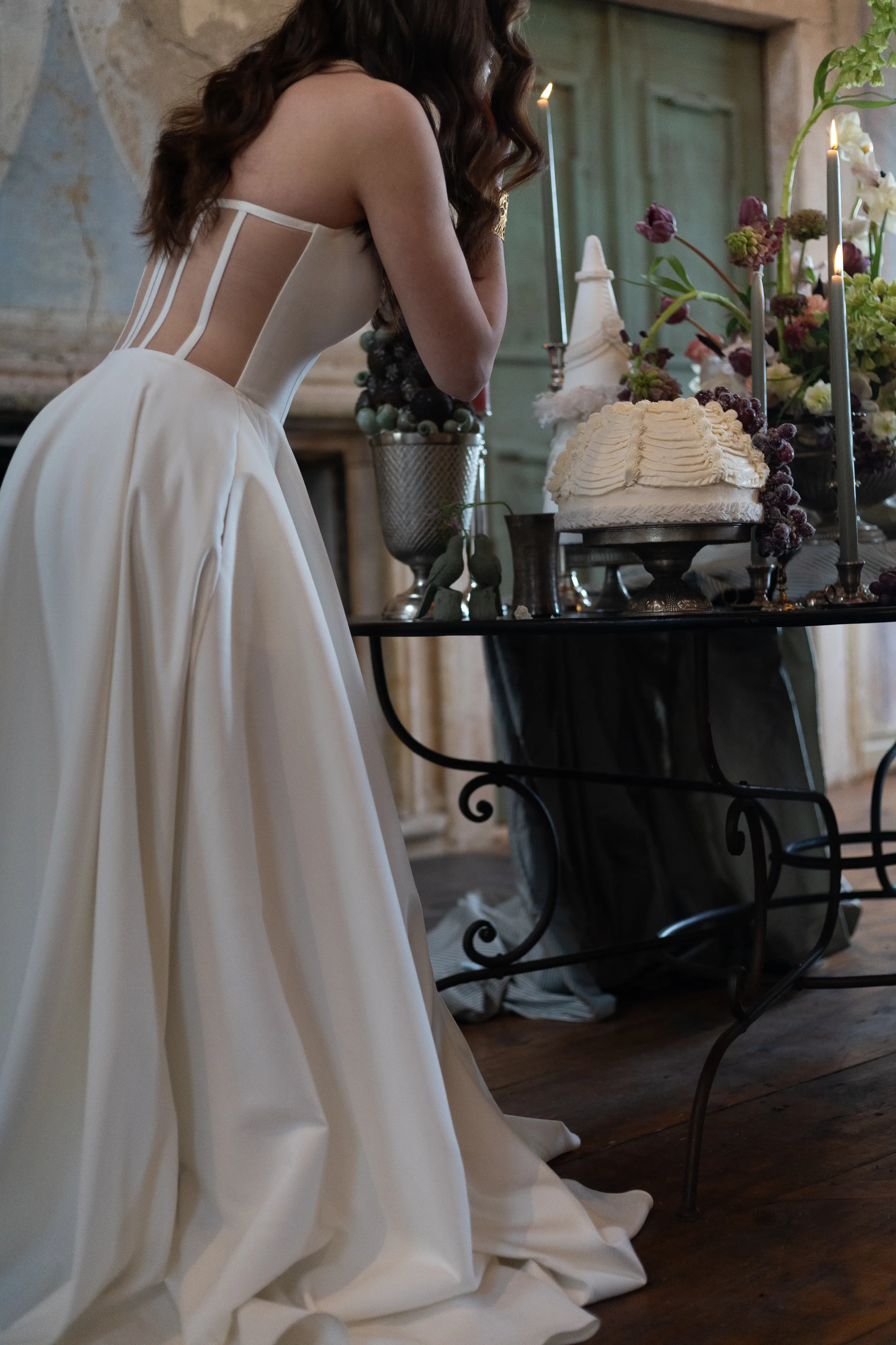 Castle Haggenberg Bridal Editorial Austria Romantic Baroque Inspired.185