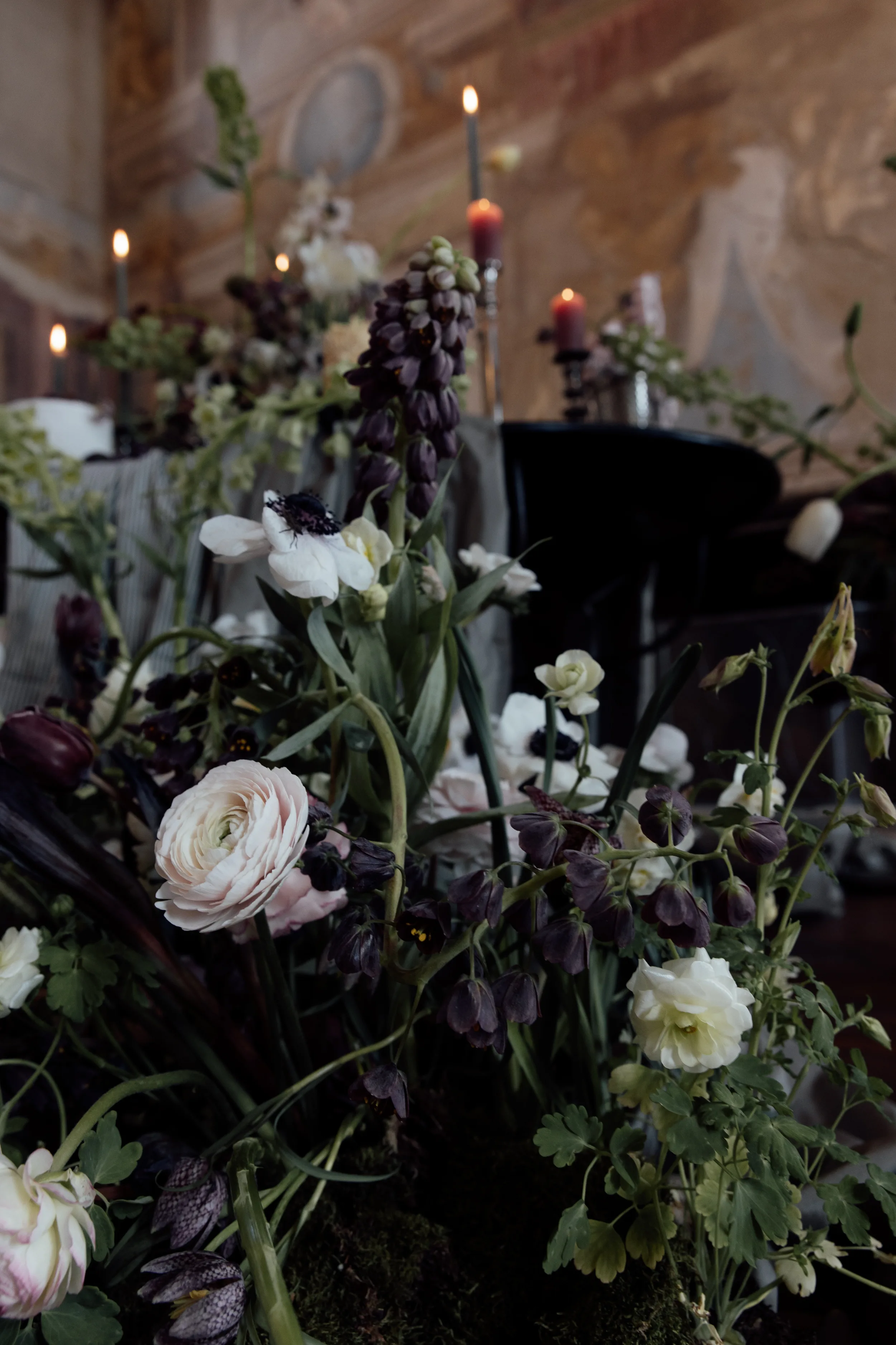 Castle Haggenberg Bridal Editorial Austria Romantic Baroque Inspired.72