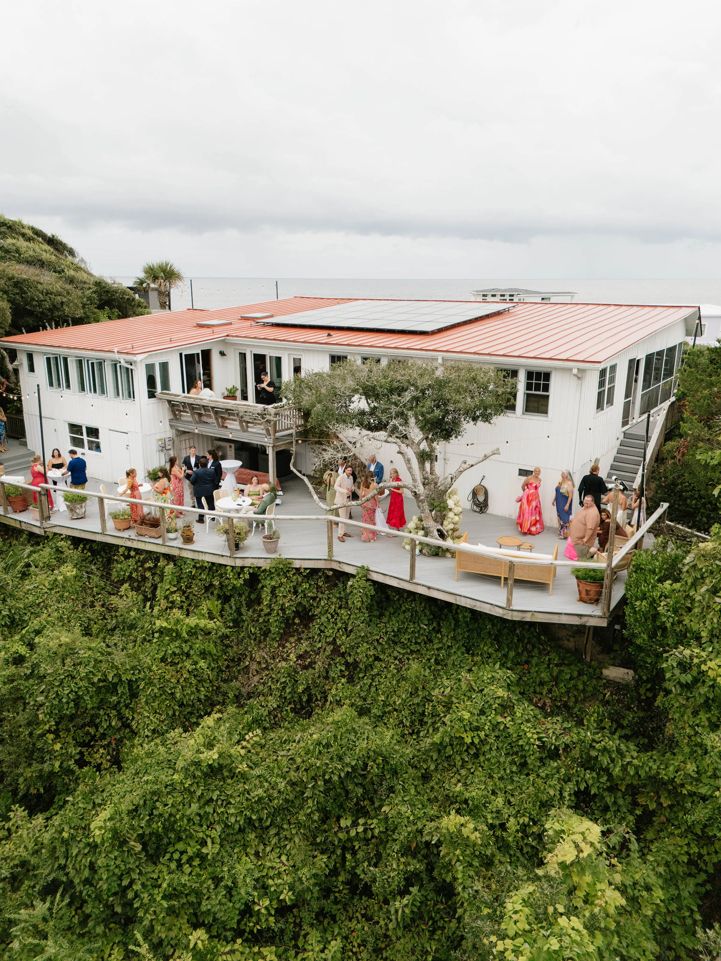 Danielle Frankel Bride Leslie DeAnne Photography.75 - Olivia in Danielle Frankel for her Intimate, Modern & Non-Traditional Wedding Private residence at Oak Island in North Carolina, USA.