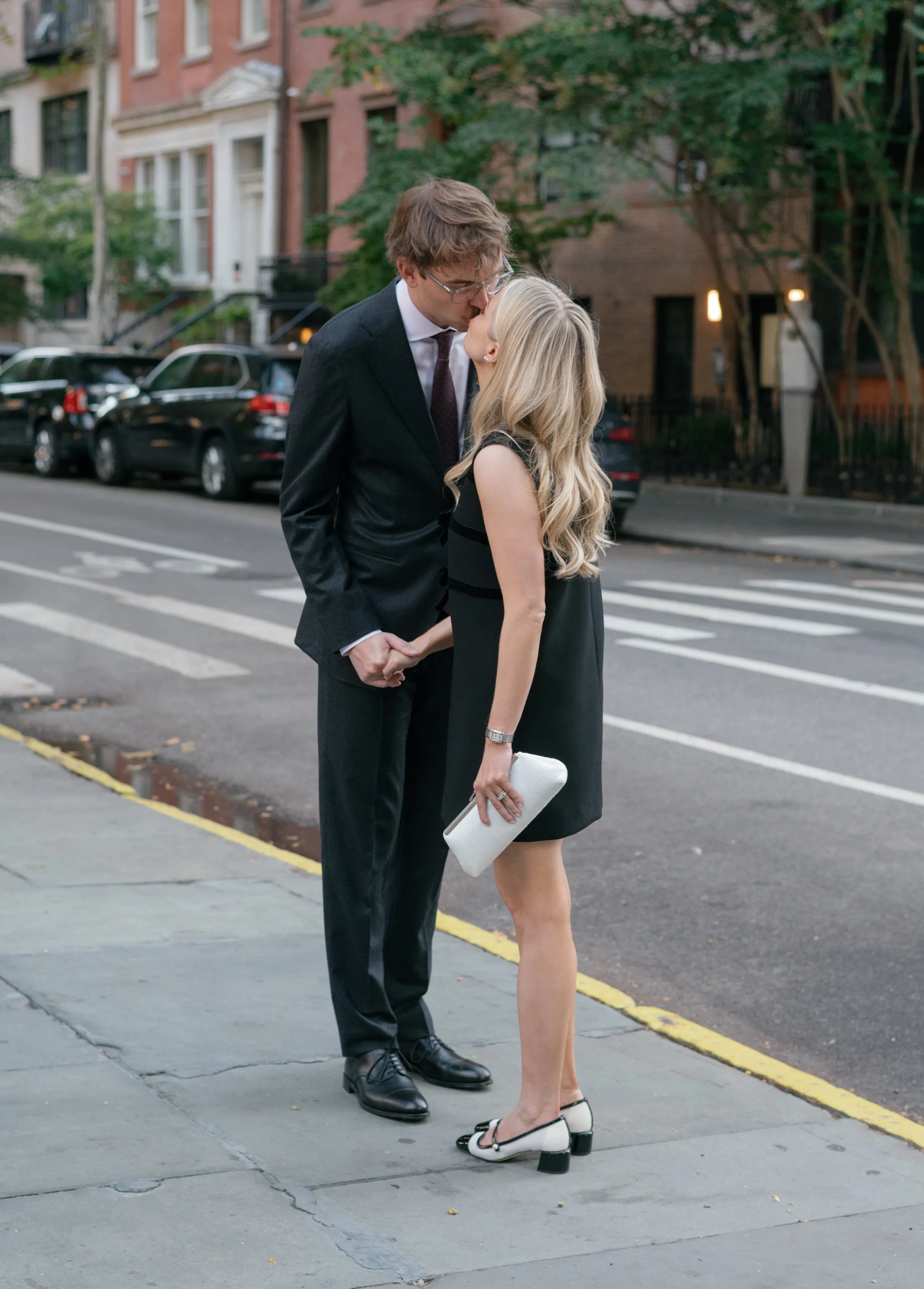 New York City Hall Wedding Mini Dress Lauren Vandame Photography.28