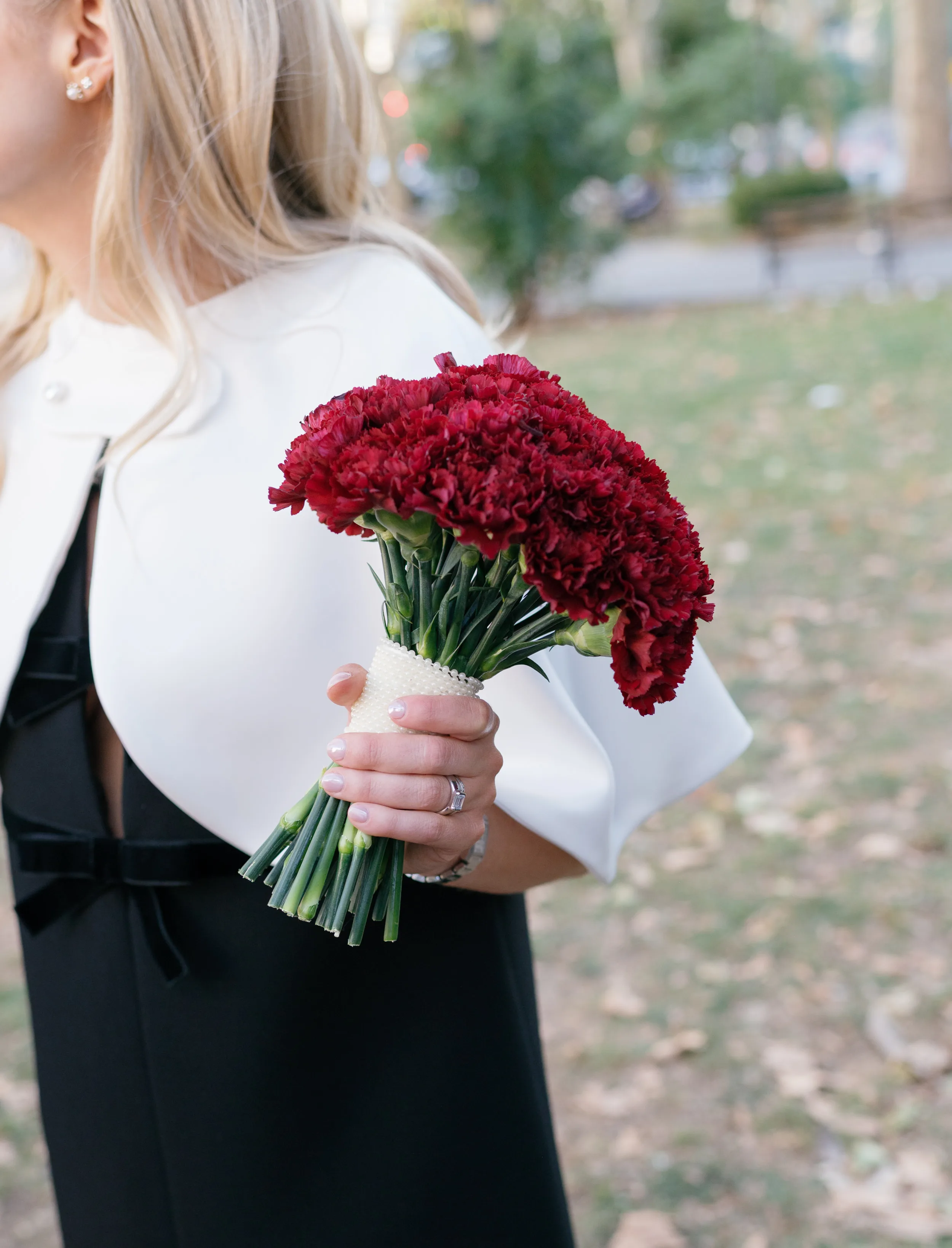 New York City Hall Wedding Mini Dress Lauren Vandame Photography.45