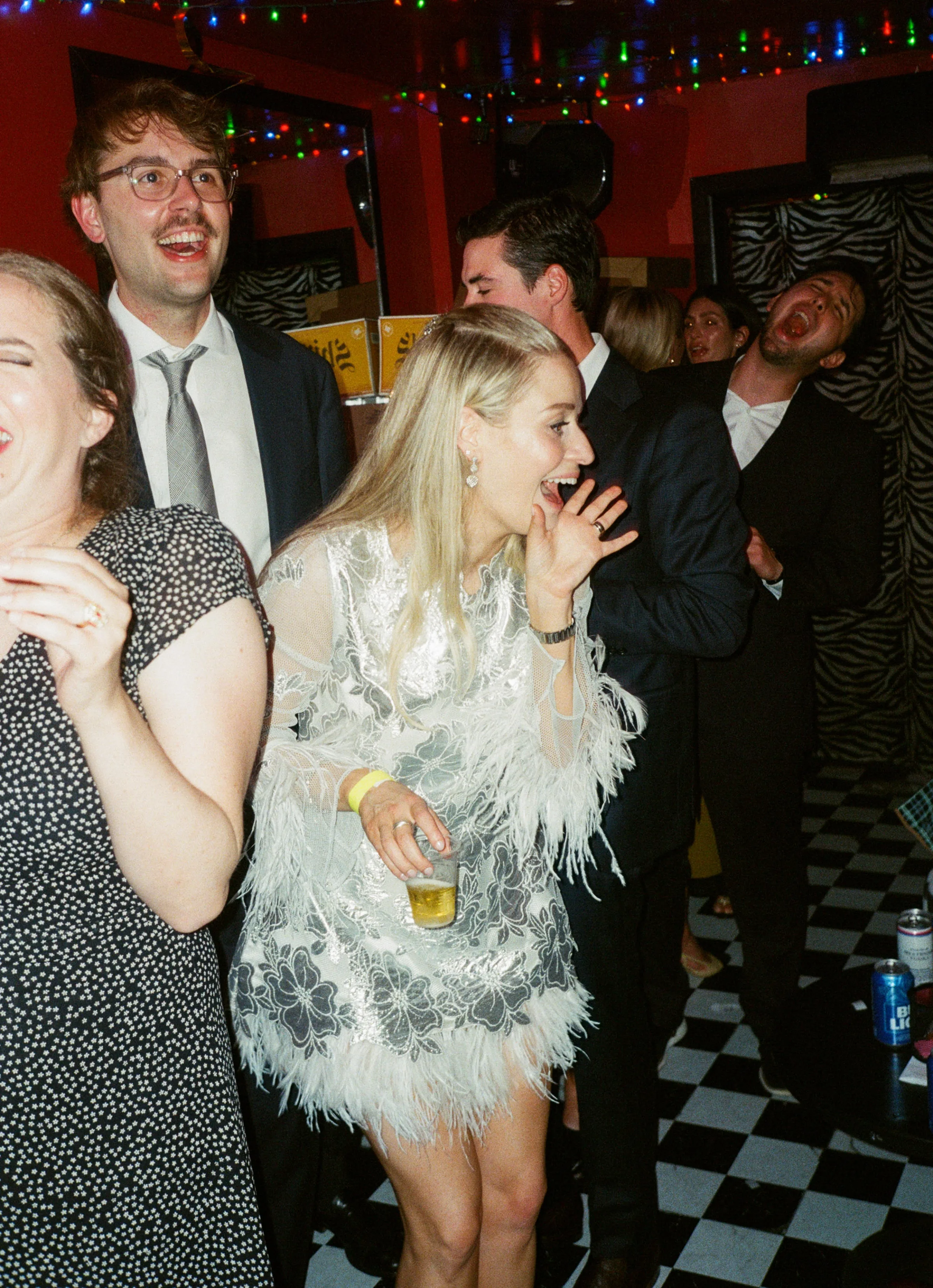 New York Keens Steakhouse Wedding Mini Dress Lauren Vandame Photography.106