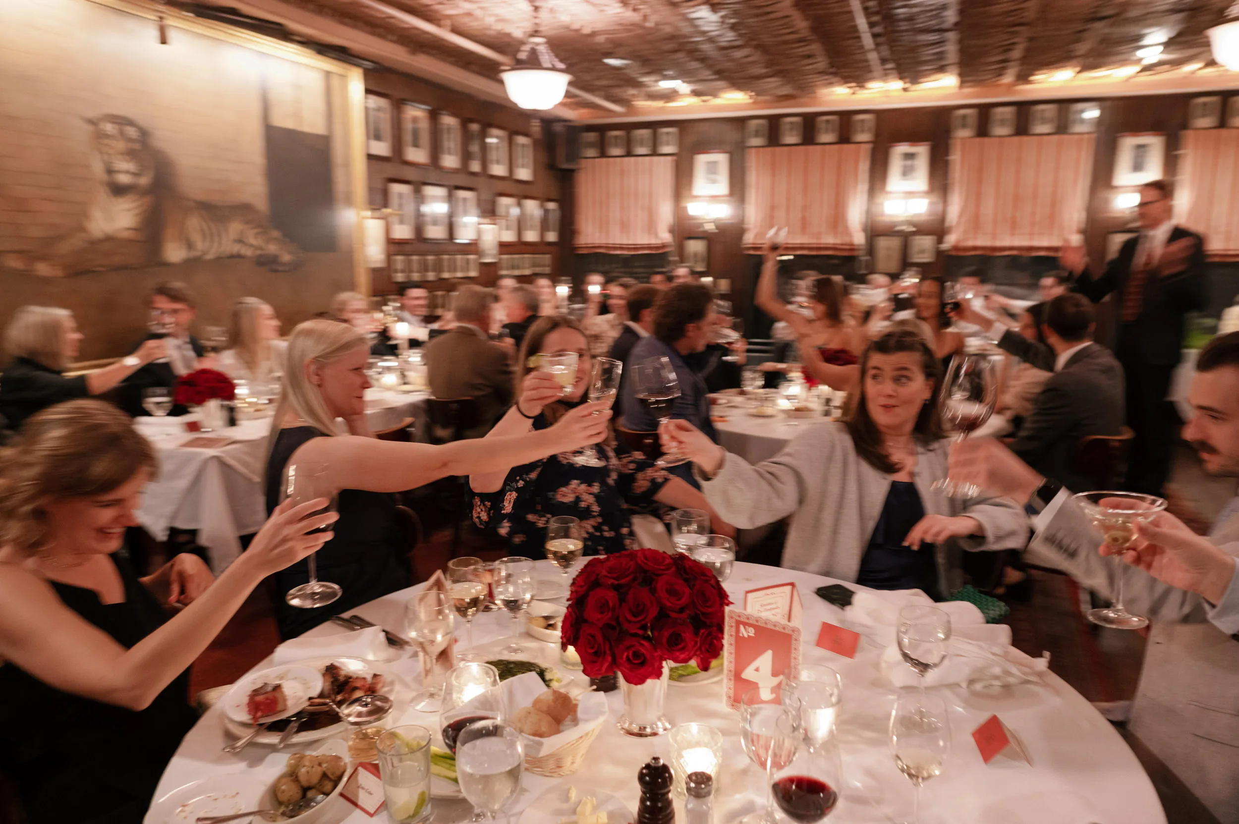 New York Keens Steakhouse Wedding Mini Dress Lauren Vandame Photography.78